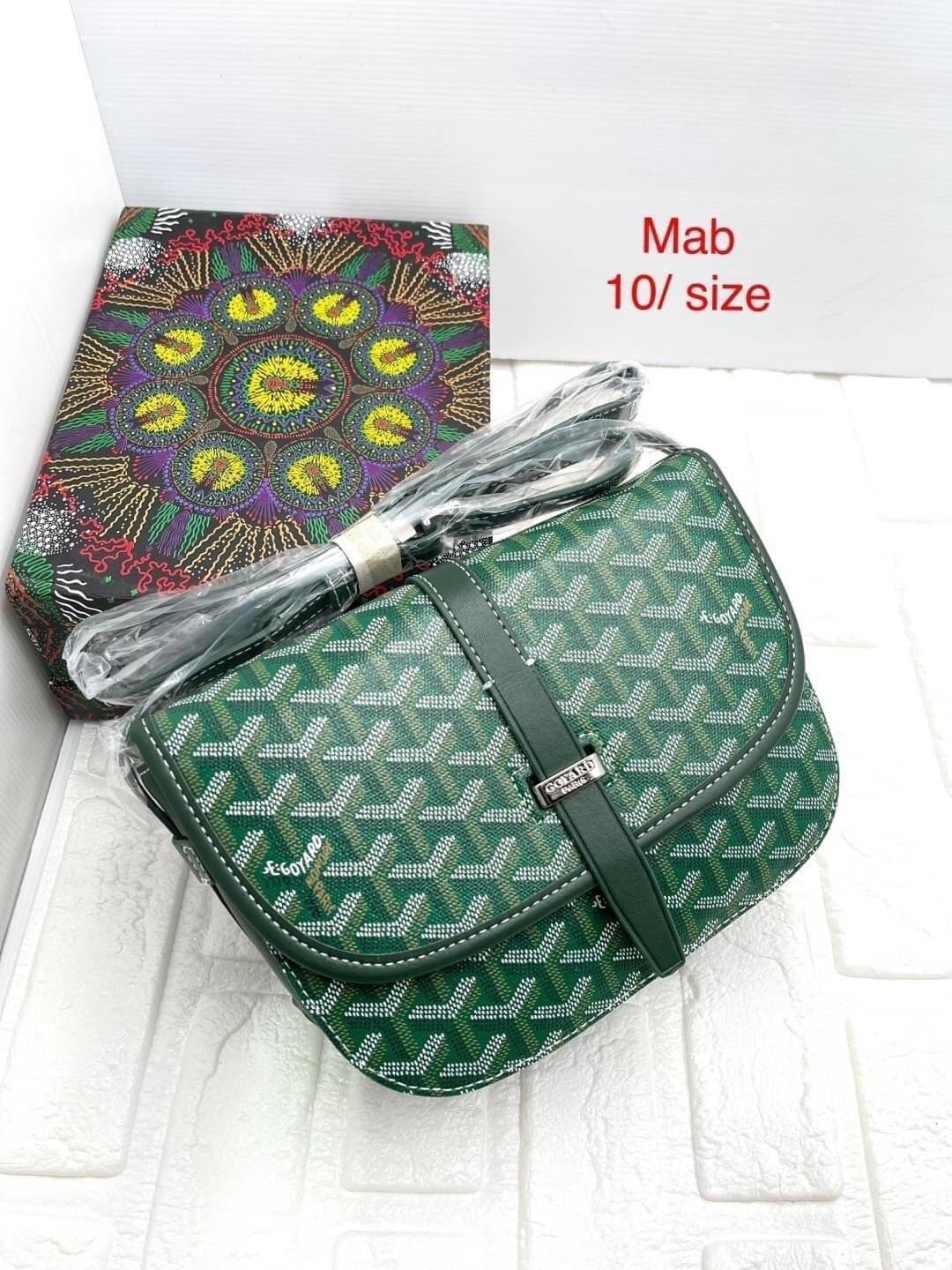 GOYARD belvedere pm / GOYARD Messenger Bag 10" แบรนด์ดังจากฝรั่งเศส เรัยบหรูแต่ดูสง่า สะดุดตาด้วยลายเฉพาะตัว