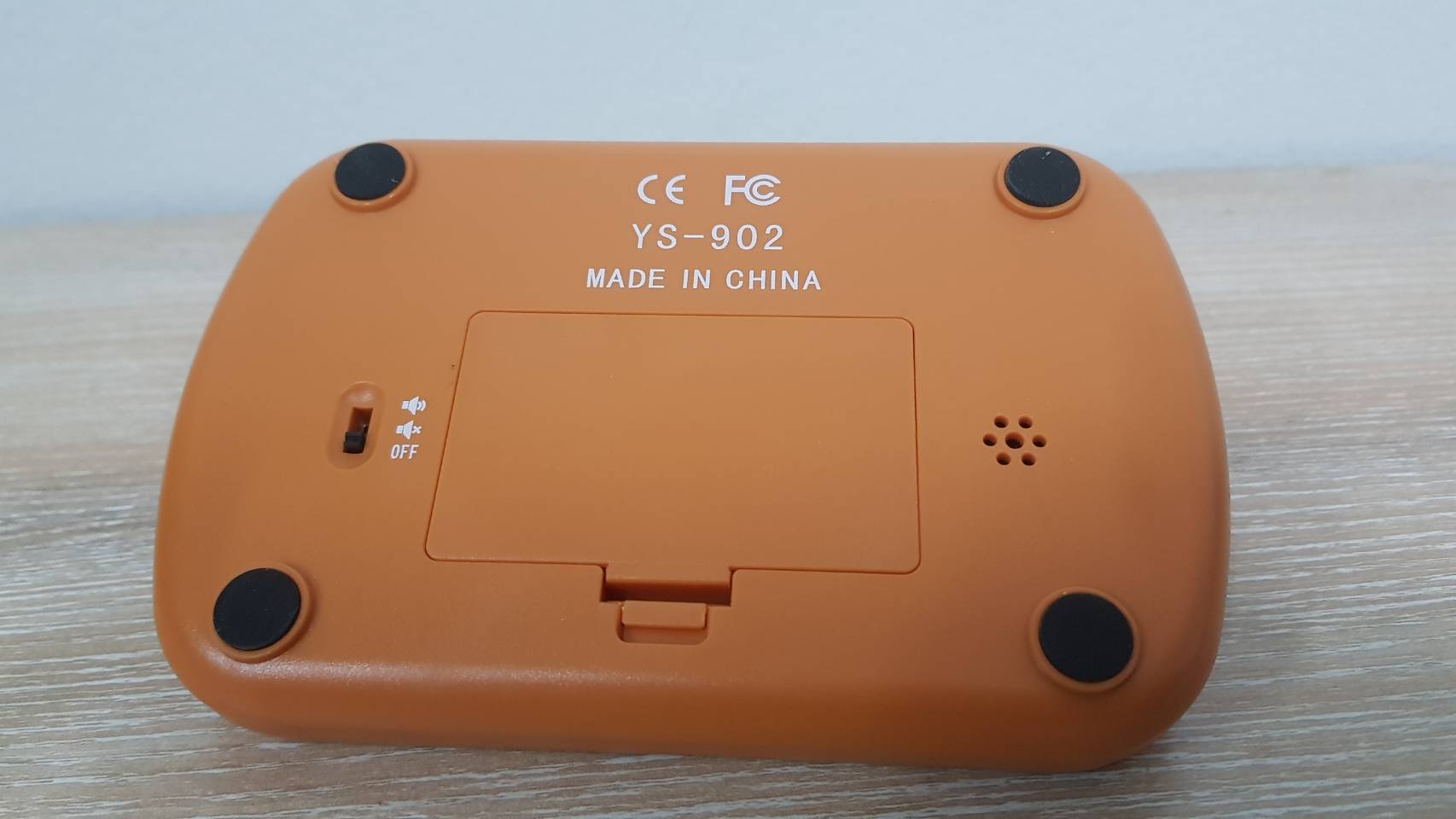 นาฬิกาจับเวลาหมากกระดานแบบดิจิตอลที่กดแบบกระดกขนาดพกพา YS-902