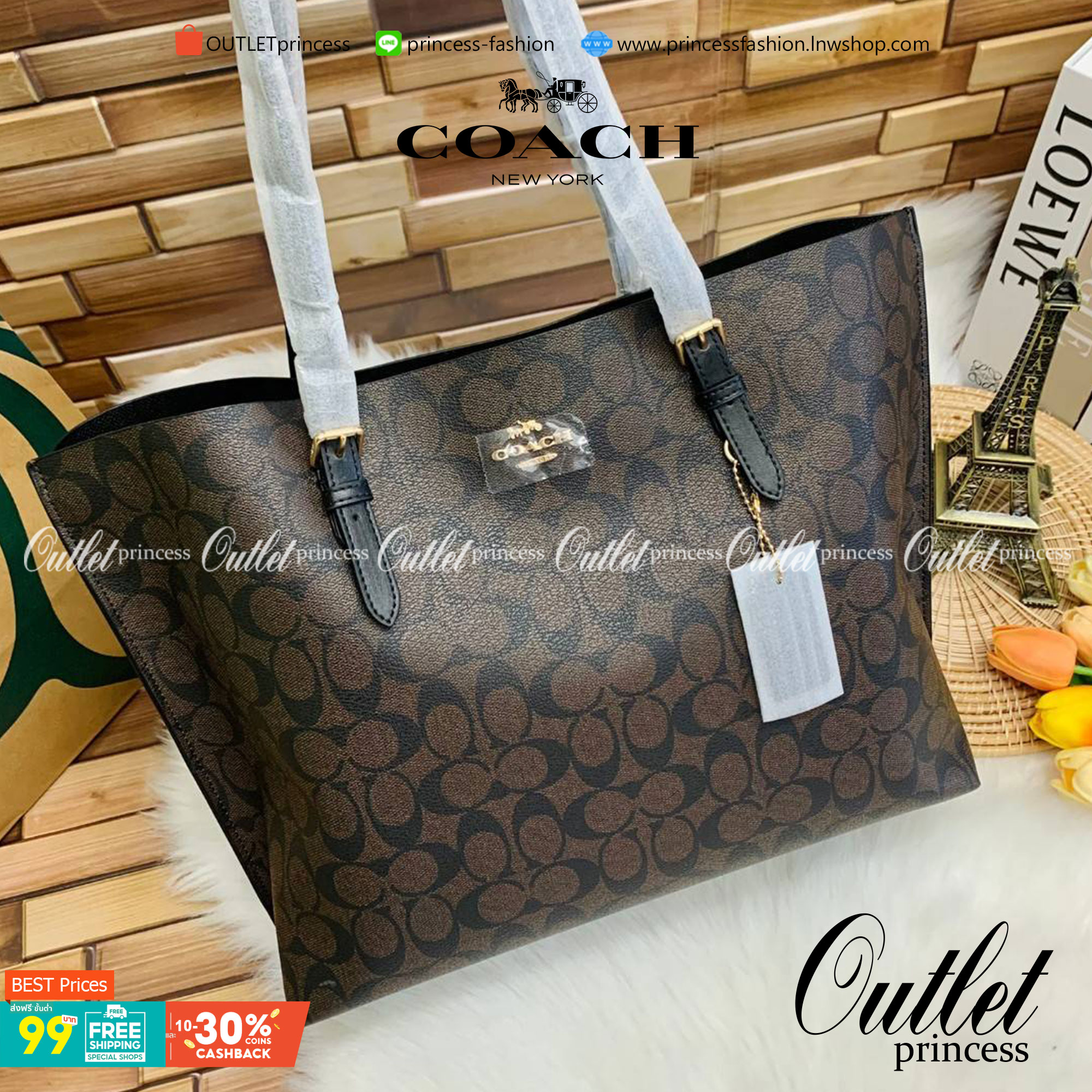 COACH MOLLIE TOTE IN SIGNATURE CANVAS ((1665)) พร้อมส่งอีกครั้ง ห้ามพลาดค่า! กระเป๋าหิ้ว//คล้องไหล่ ใบใหญ่ ทรงTote หนังแท้นิ่มอย่างดีค่ะ ภายในแบ่ง2ช่องใหญ่ สามารถใส่ A4ได้เลย ช่องกว้างมากๆ มีช่องกระเป๋าซิปกลางให้ใส่ของอีกช่องนะคะ