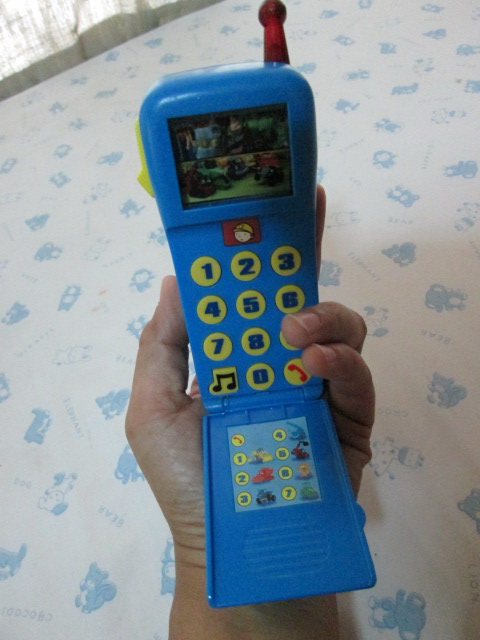 Bob the Builder Bob's Talk and Play Electronic Camera Cell Phone ของเล่นเสริมพัฒนาการสำหรับเด็กมือสอง