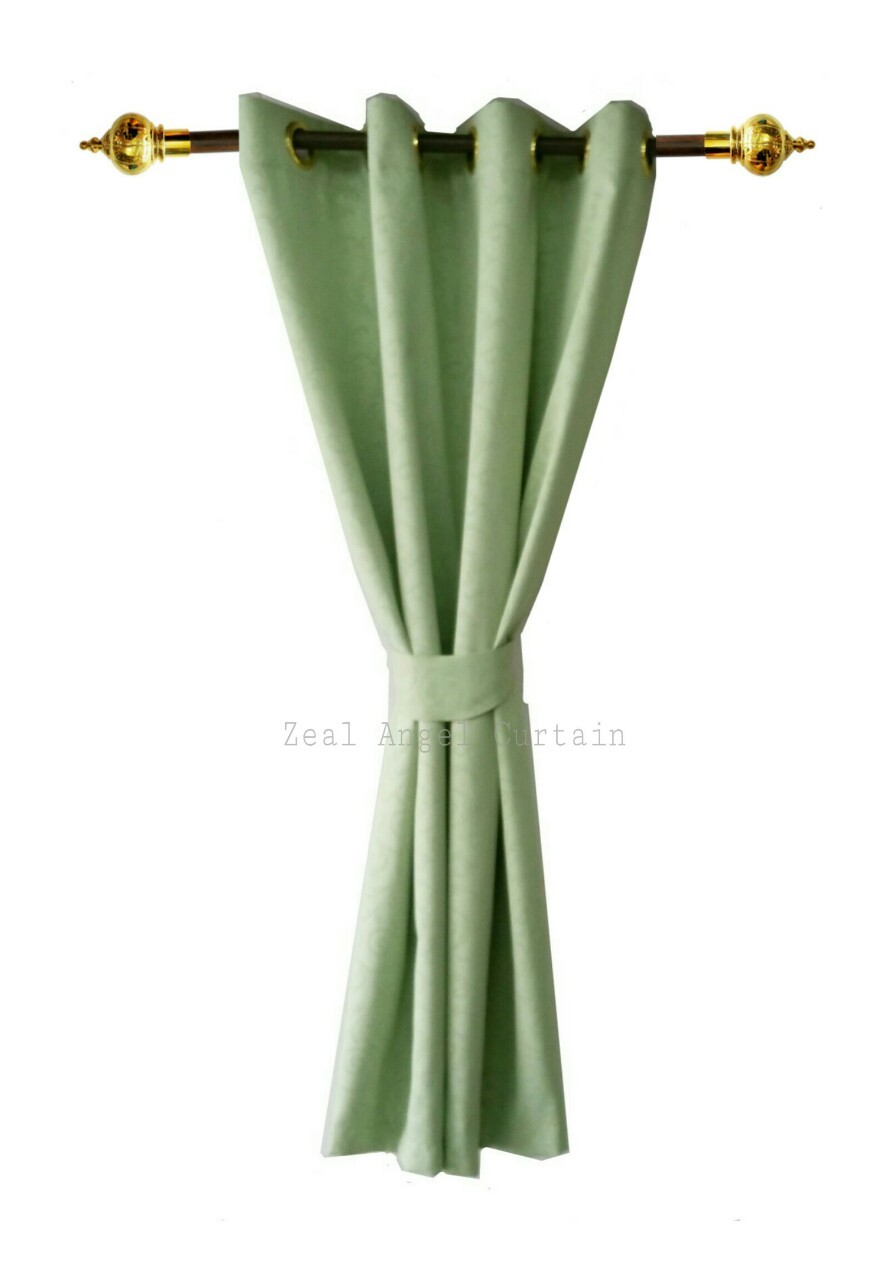ผ้าม่านก.130*ส.150ซม./ผืน รุ่นViva สีเขียว