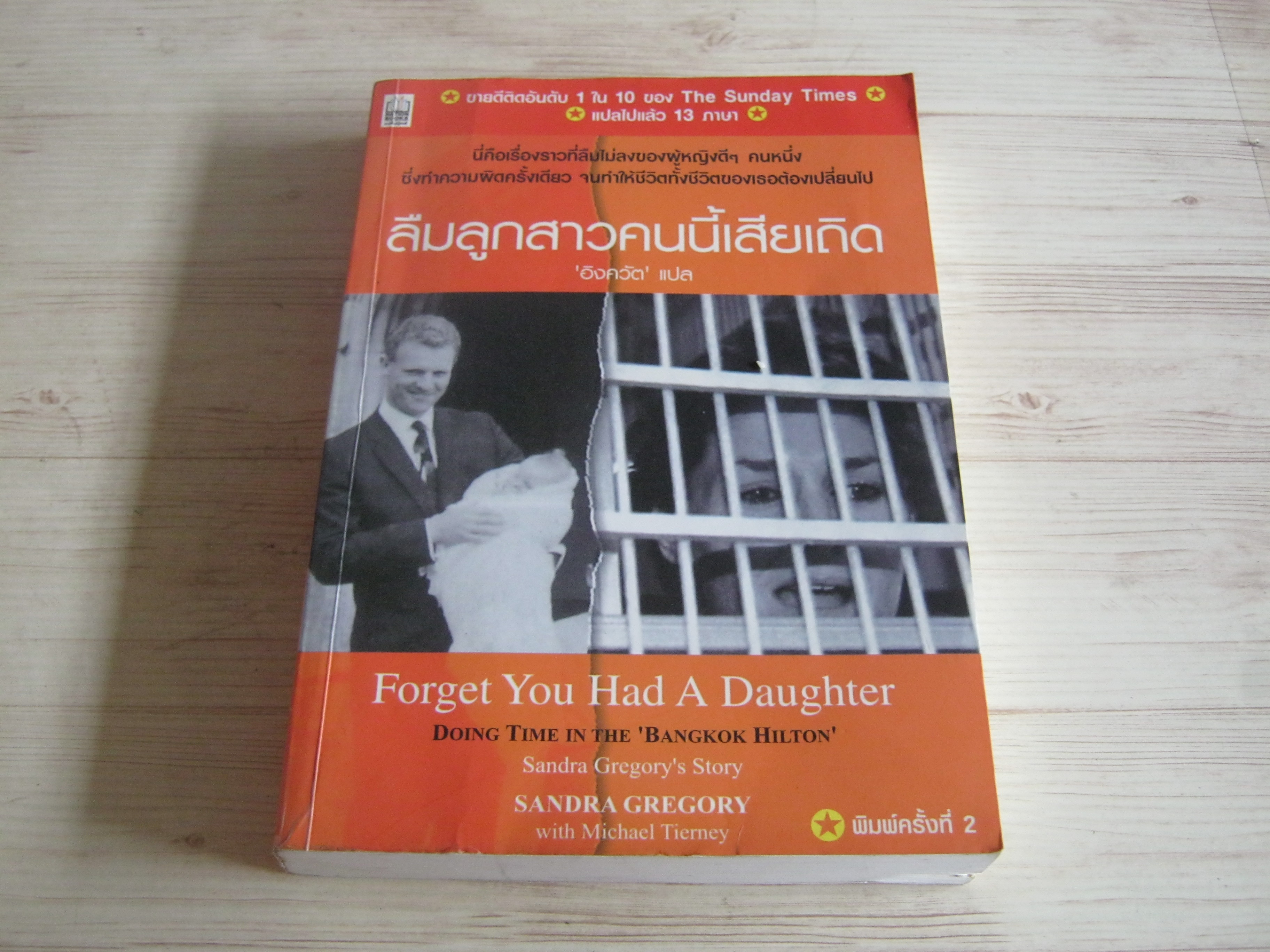ลืมลูกสาวคนนี้เสียเถิด (Forget You Had A Daughter) พิมพ์ครั้งที่ 2 Sandra Gregory & Michael Tierney เขียน อิงควัต แปล