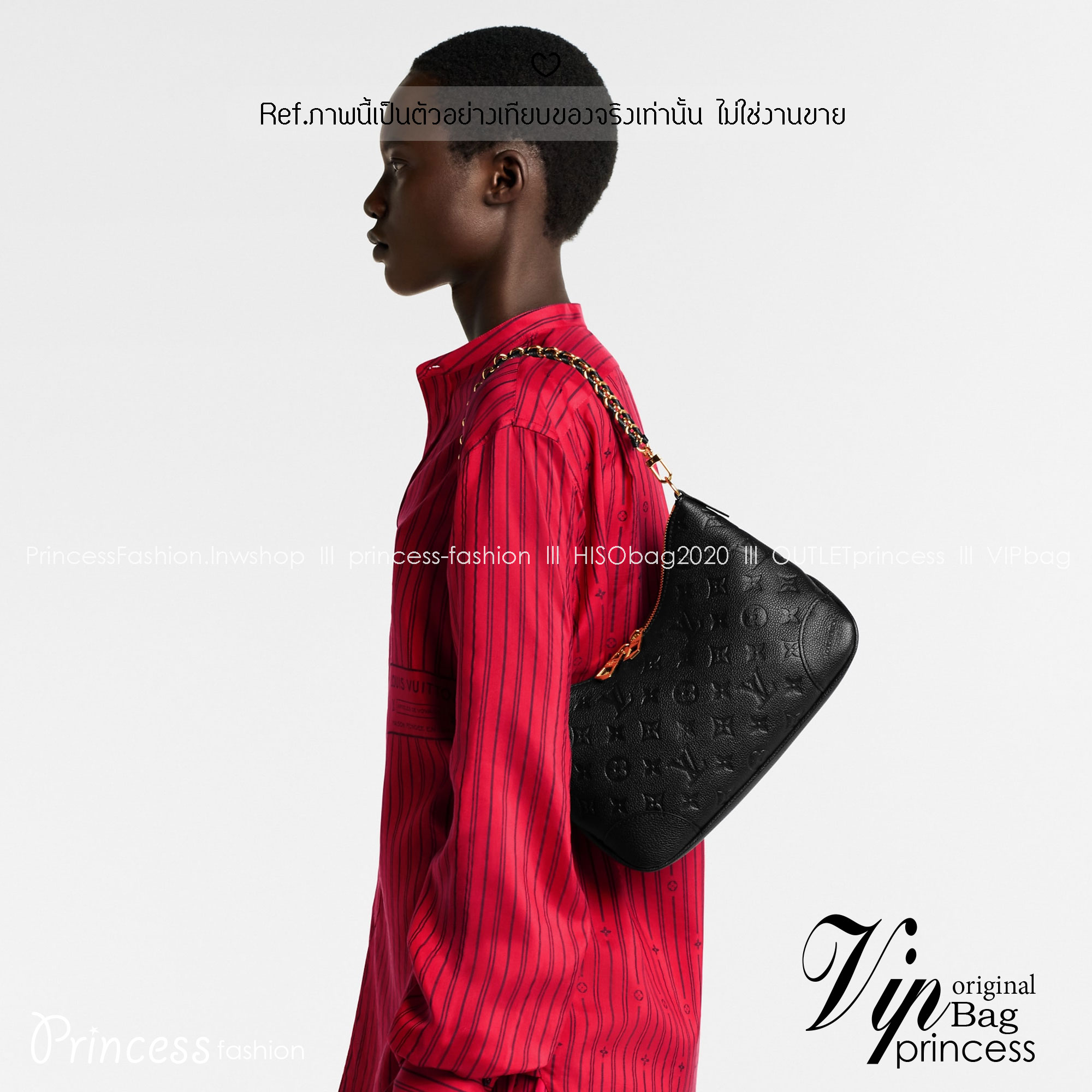 ORI หนังแท้ | LV Boulogne PM bag Monogram Empreinte leather กระเป๋าสะพายสุดไอคอนิกใช้งานได้หลายสไตล์ ประจำฤดูกาลในหนัง Monogram Empreinte มอบทางเลือกในการพกพาที่หลากหลายเช่นเดียวกับรุ่นแคนวาสดั้งเดิม