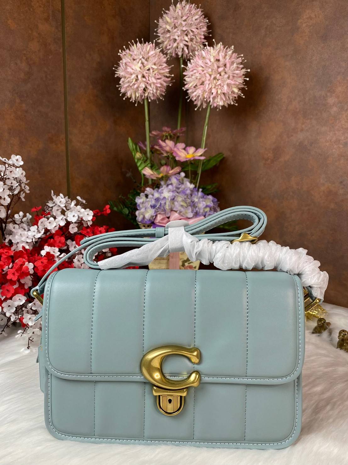 Coach Studio Shoulder Bag With Quilting c7725 พร้อมส่งที่ไทย