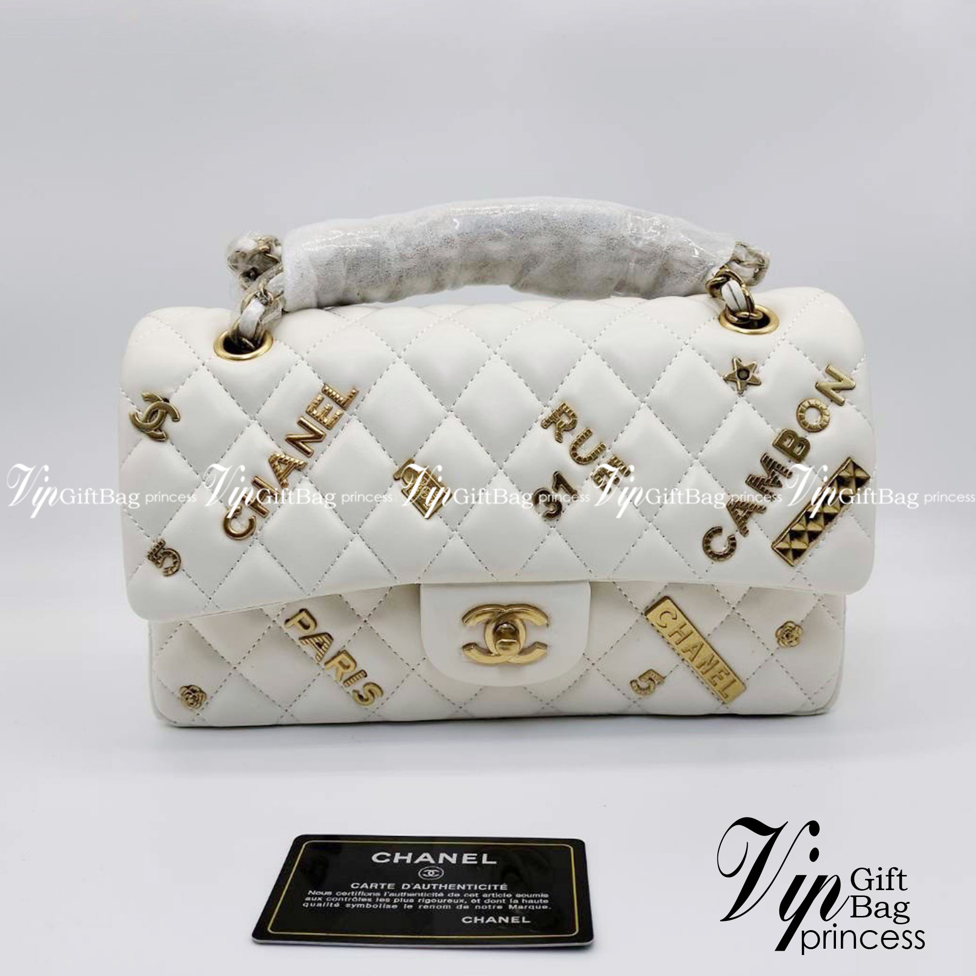 CHANEL 21S Lucky Charm Classic Flap Bag / Chanel 2021 Classic Medium Lucky Charm กระเป๋าสะพายรุ่นพิเศษ ซีซั่นคลาสสิก 21S พร้อมส่งที่ไทย ภาพถ่ายจากงานขายจริง ใช้งานต่างประเทศได้
