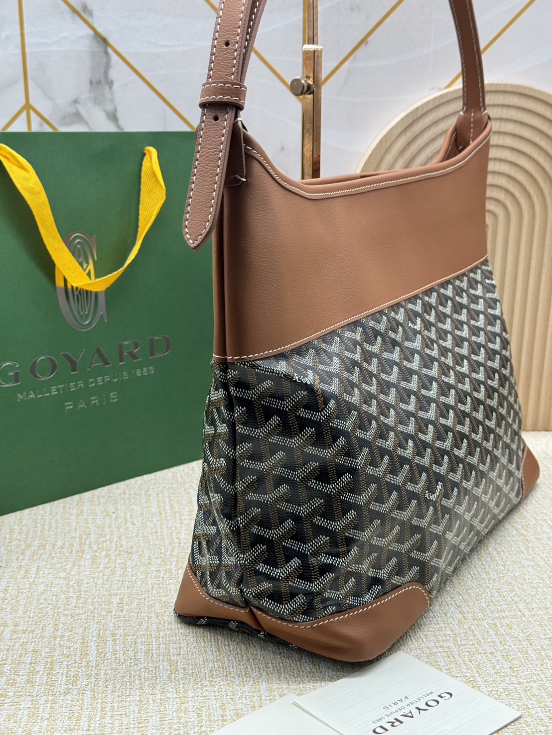 พร้อมส่ง 5 สี Goyard Grenadine Hobo Top Zipper Closure / Goyard Hobo Bag กระเป๋าสะพายทรงโฮโบใบใหญ่ 🧡 เกรดท็อปออริจินอล 1:1 สลับแท้ ใช้งานต่างประเทศได้