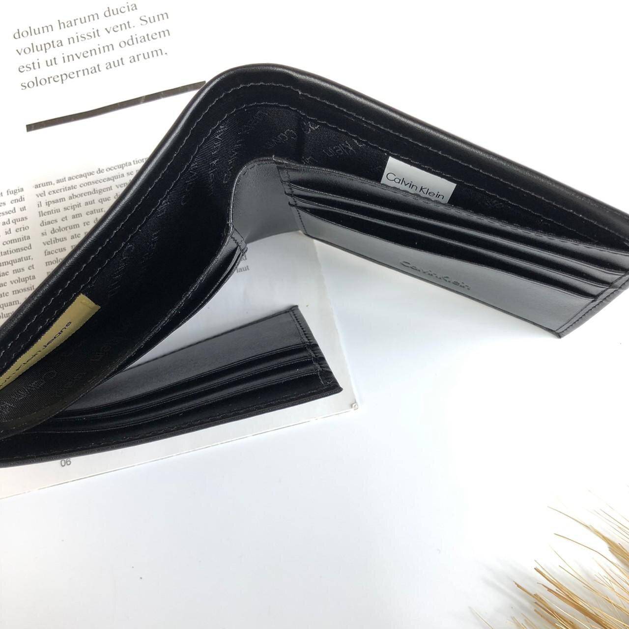 ของแท้ 💯% 】Calvin Klein Leather Belt & Wallet Set เซตสุดคุ้ม จะะมอบเป็นของขวัญหรือใช้เองก็แนะนำเลยค่าา