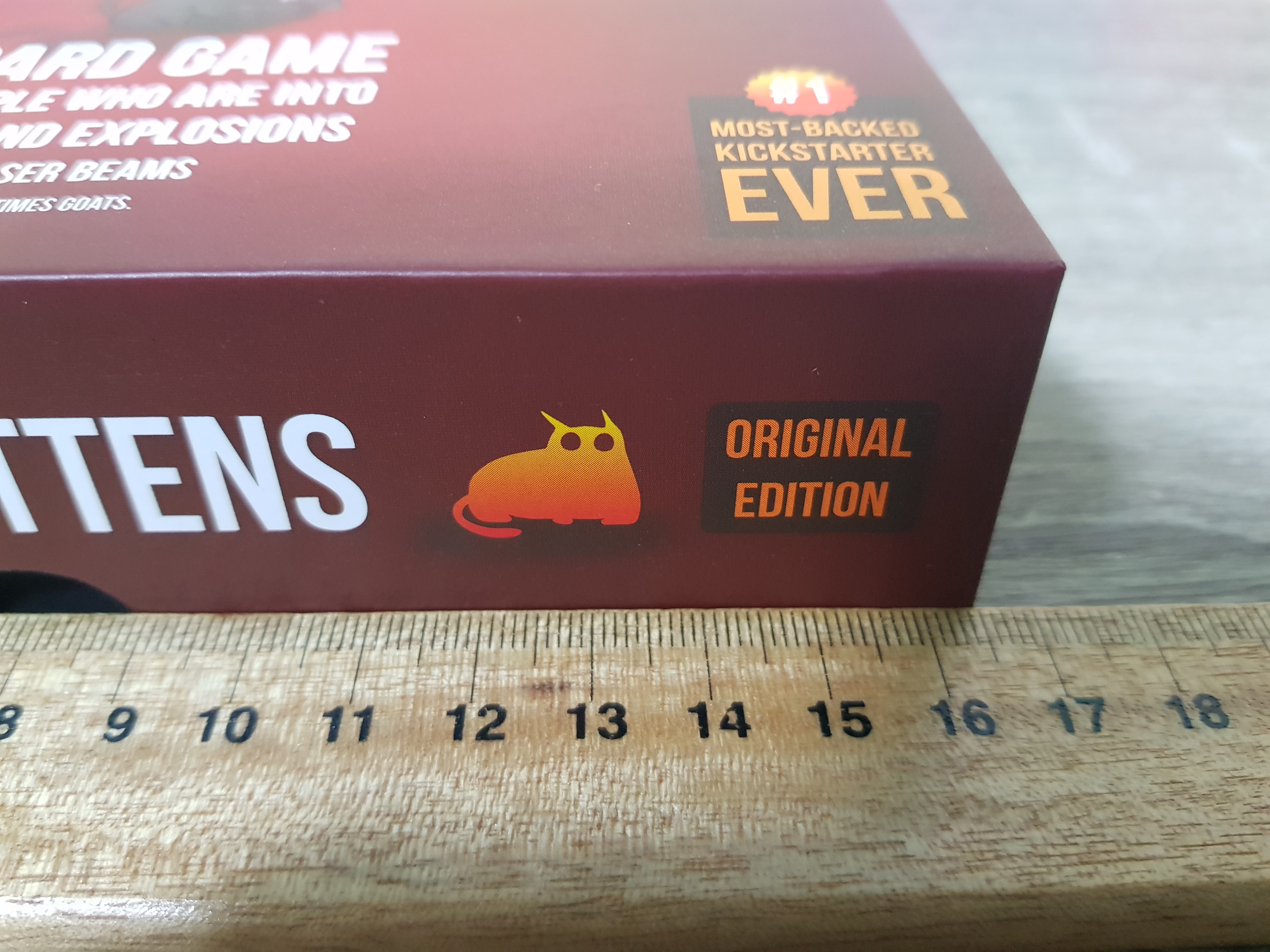 การ์ดเกมแมวระเบิดกล่องแดง (Exploding kittens original edition)