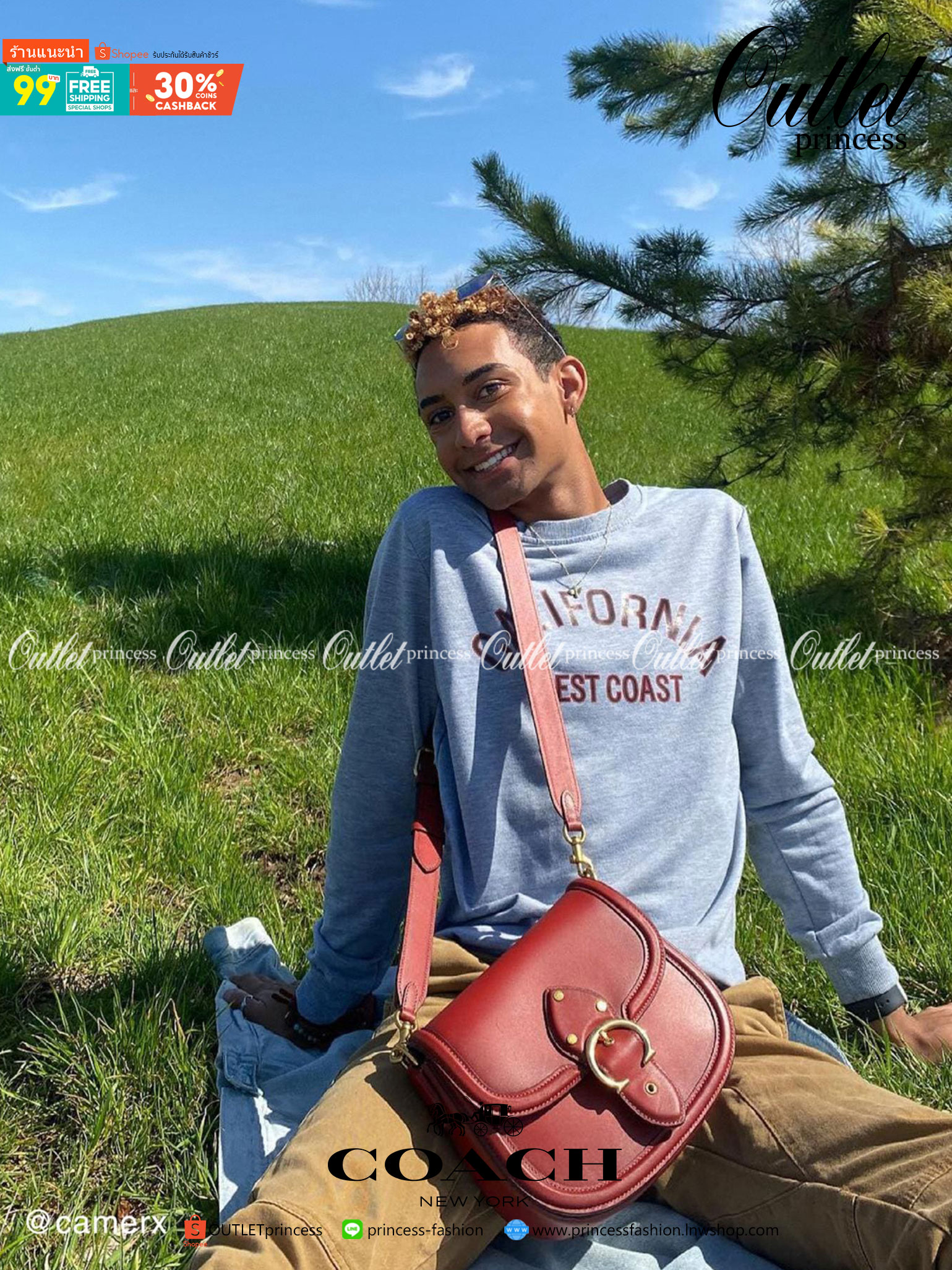 OUTLET 】COACH BEAT SADDLE BAG 10 แบบพร้อมส่ง จุกๆ เลยค่า The best item! ที่สาวๆรอคอย! ฮอตไฟลุก! สีหายาก ละมุนคุณหนู คอลเลคชั่นใหม่ ดีไซน์หรูหรา พิเศษมากๆมาพร้อมสายสะพาย 2 เส้น ใช้คู่กันหรือแยกสะพายก็สวยครบสูตร กระเป๋าสะพายทรง saddle คลาสสิค วัสดุหนัง glov