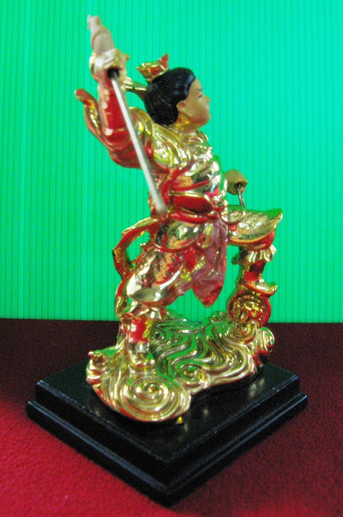 สินค้าหมดค่ะ องค์เทพนาจาองค์สีทอง เทพเจ้าแห่งความสำเร็จและชัยชนะพร้อมบทสรรเสริญค่ะ