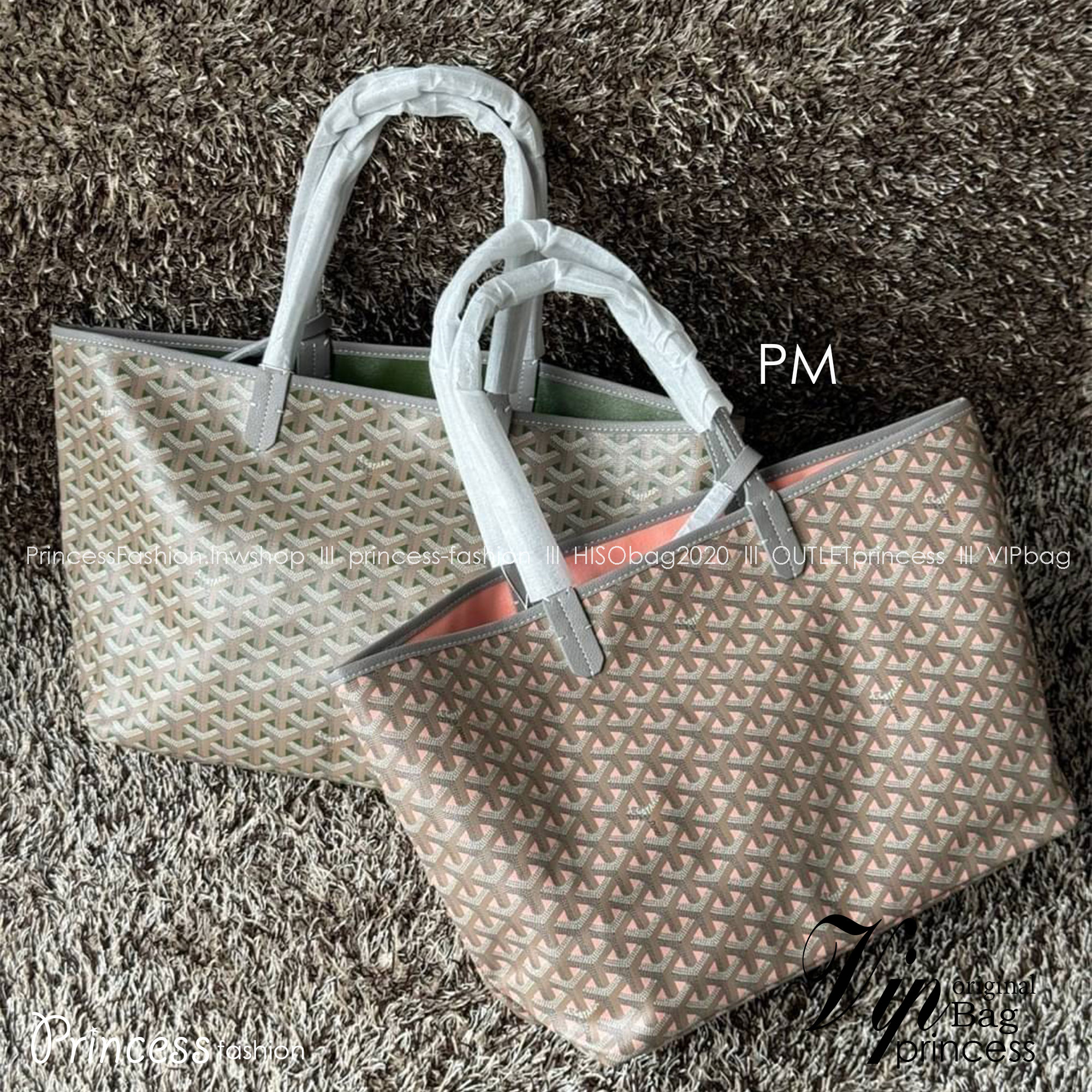 พร้อมส่ง 2 สี PM 35cm GOYARD SAINT LOUIS CLAIRE-VOIE PM BAG กระเป๋าทรงโท้ทใบใหญ่ เกรดออริ สลับแท้ 1:1