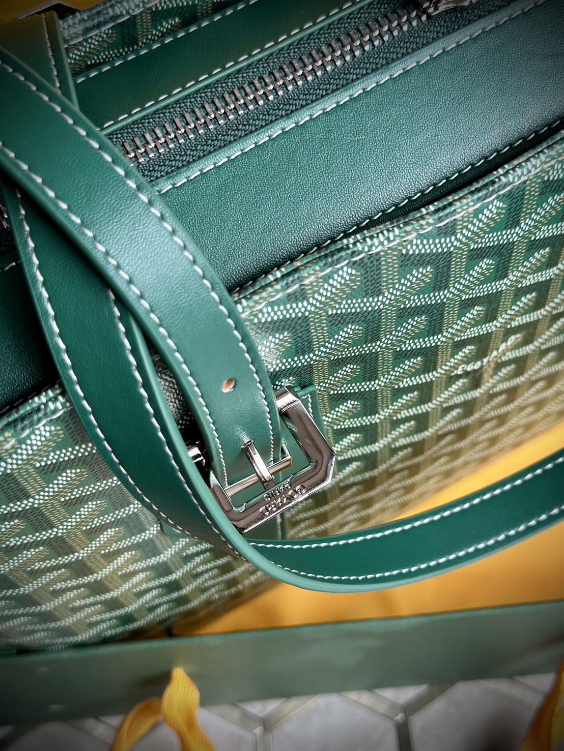 GOYARD Goyardine Sac Marie Galante MM / GOYARD Tote Bag กระเป๋าทรงโท้ทจุของได้เยอะ งานสวยเนี๊ยบ เกรดออริ สลับแท้ 1:1 ใช้ต่างประเทศได้