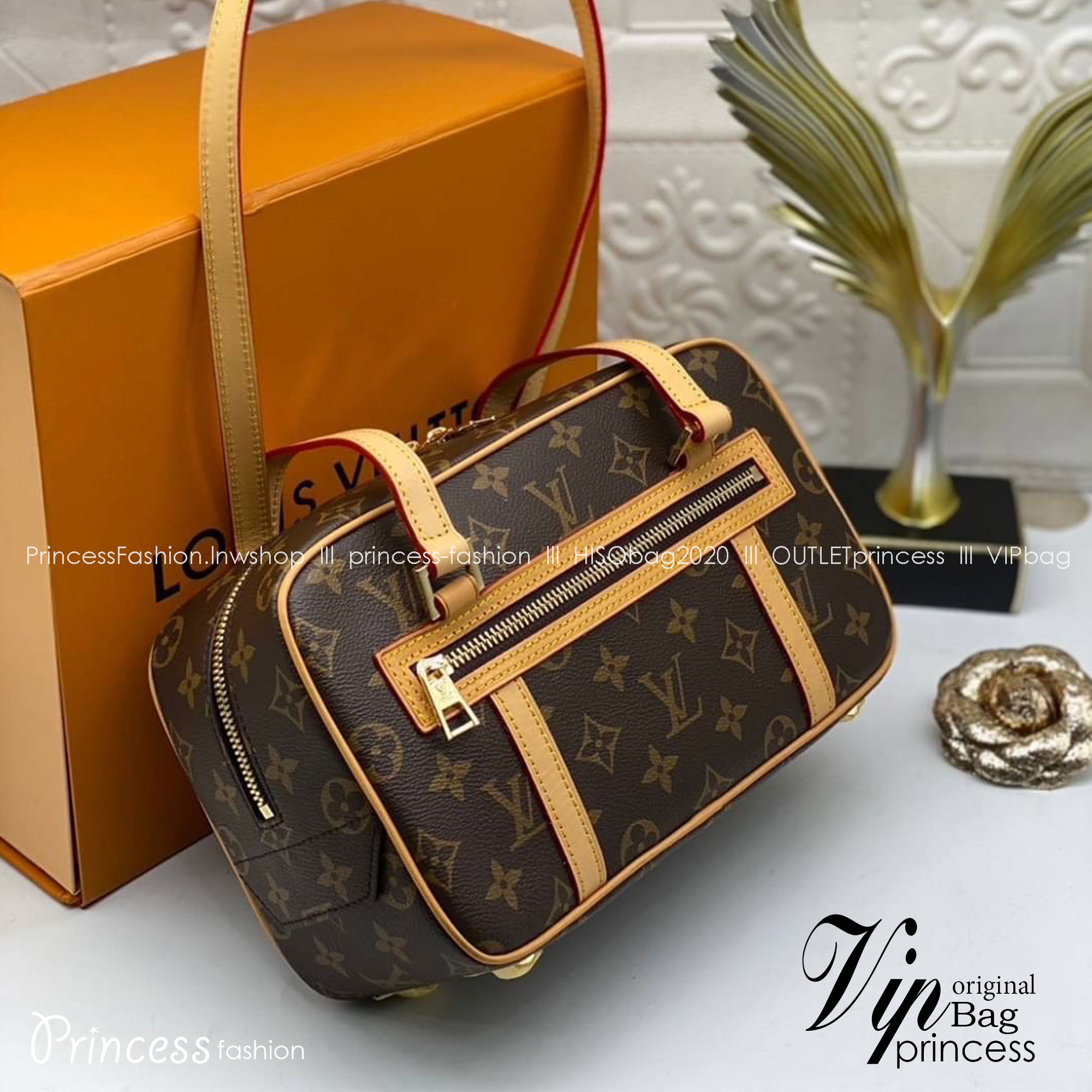LV Cite Monogram Canvas MM กระเป๋าสะพาย รุ่นตามหาขายดี เกรดออริ สลับแท้ 1:1 ใช้ต่างประเทศได้