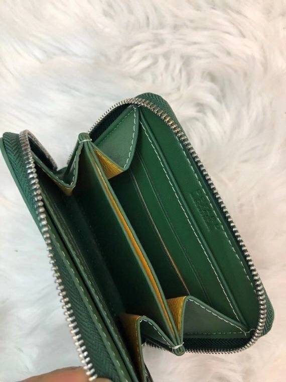 ORI หนังแท้ | GOYARD Compact Zip Matignon Pm Wallet