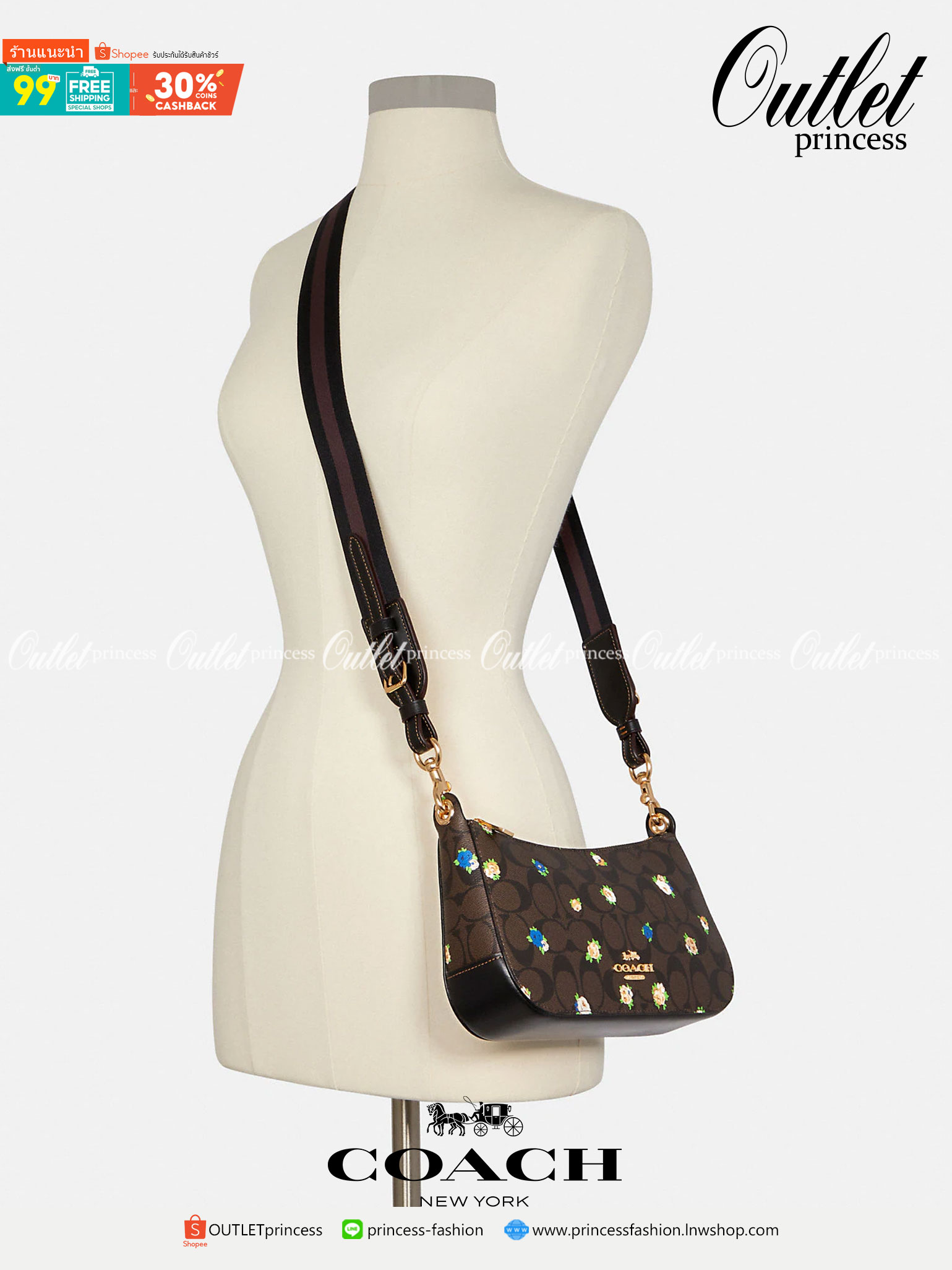 COACH C7264 C6823 C6817 JES BAGUETTE IN SIGNATURE CANVAS คอลเลคชั่นใหม่ล่าสุด พร้อมเสิร์ฟความสวยถึงบ้านเช่นเคย!! กระเป๋าสะพายทรงบาแกตต์ ดีไซน์ย้อนยุค ที่แอบแฝงความเรียบหรูดูแพงอยู่ในตัว โดดเด่นด้วยสายสะพายเส้นใหญ่ โทนสีคอนทราส ทำให้ไอเท็มนี้ดูมีลูกเล่นมาก