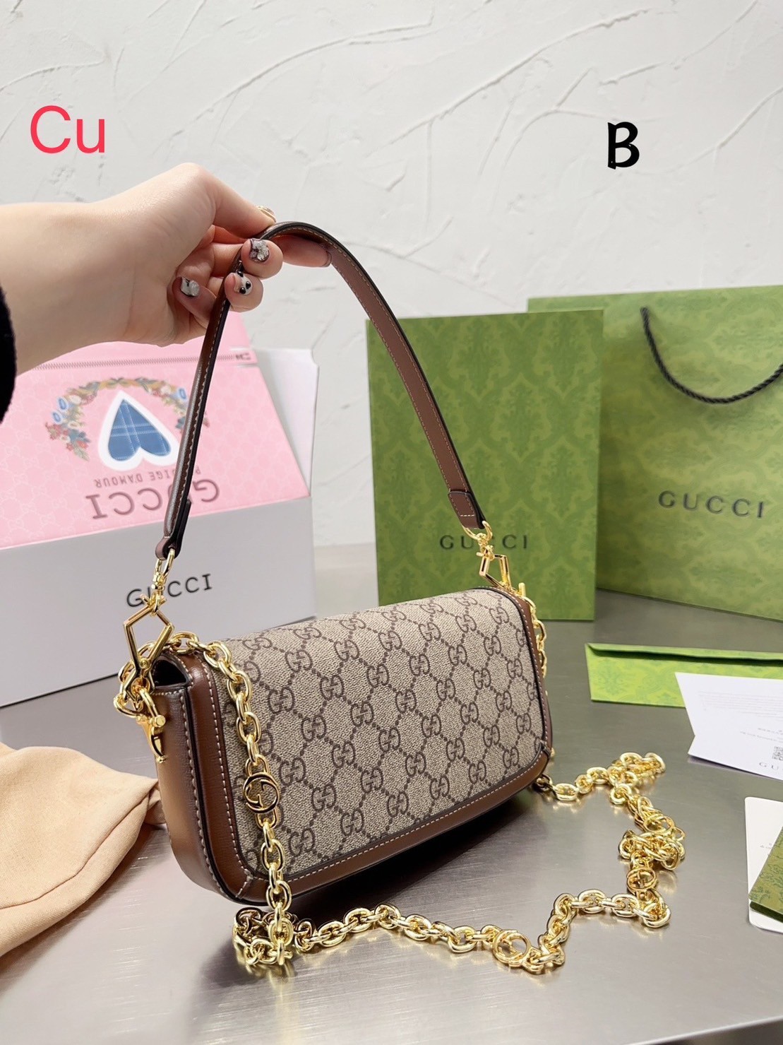 GUCCI HORSEBIT 1955 SHOULDER BAG / GUCCI BAG / GC STRAP MINI SHOULDER BAG พร้อมส่งที่ไทย กระเป๋าสะพายทรงคลาสสิค ไซส์ใหม่กะทัดรัด **รอบนี้จัดราคาพิเศษสุดคุ้ม งานสวยเกินราคาค่ะ