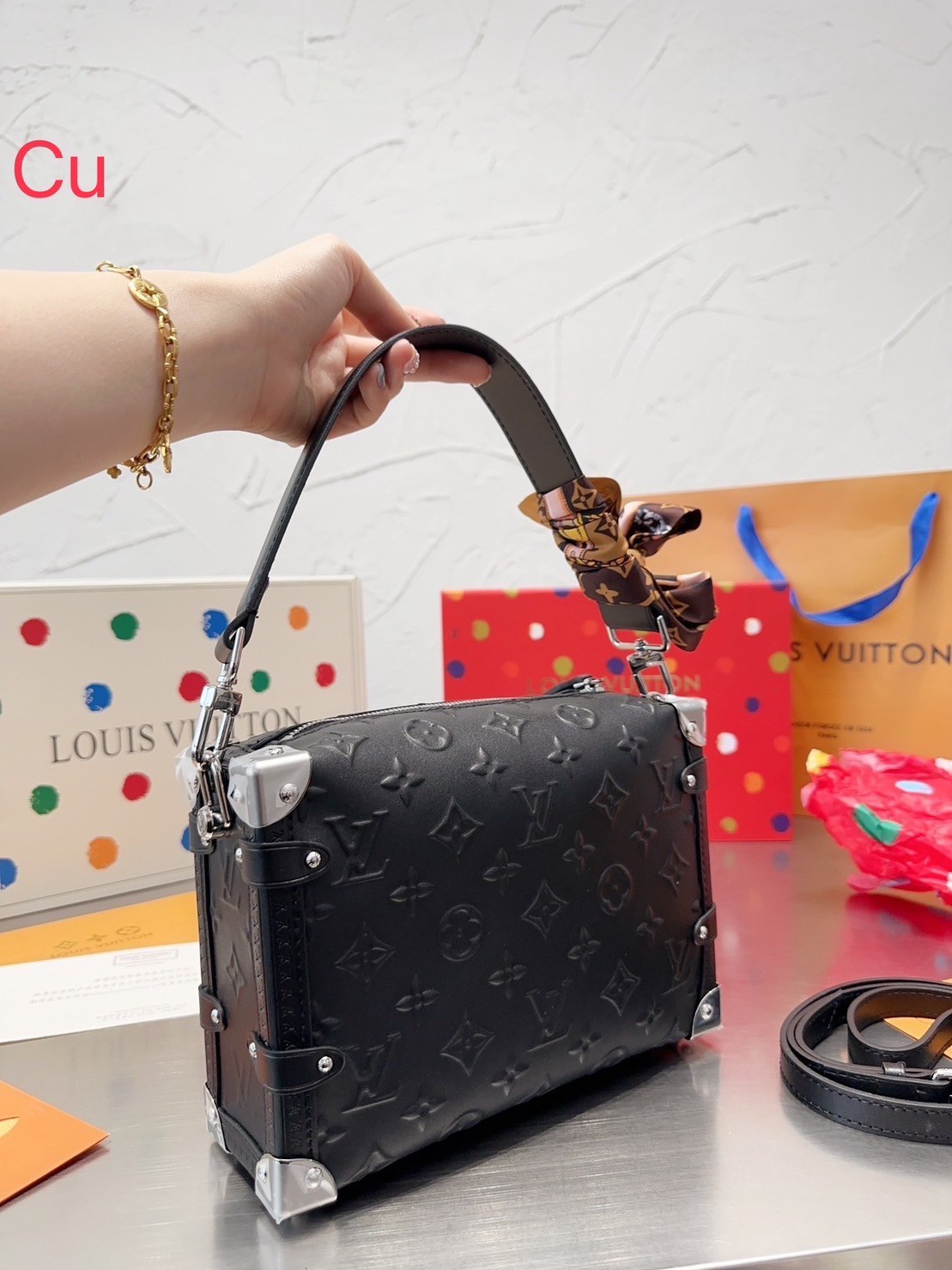 พร้อมส่ง 4 แบบ💖💖 LV SIDE TRUNK MONOGRAM BAG สุดยอดกระเป๋าไอคอนนิค ทรงสวย ใหม่ล่าสุด สวยมีเสน่ห์ รูปทรงกล่อง โดดเด่นด้วยหมุดเข้ามุม