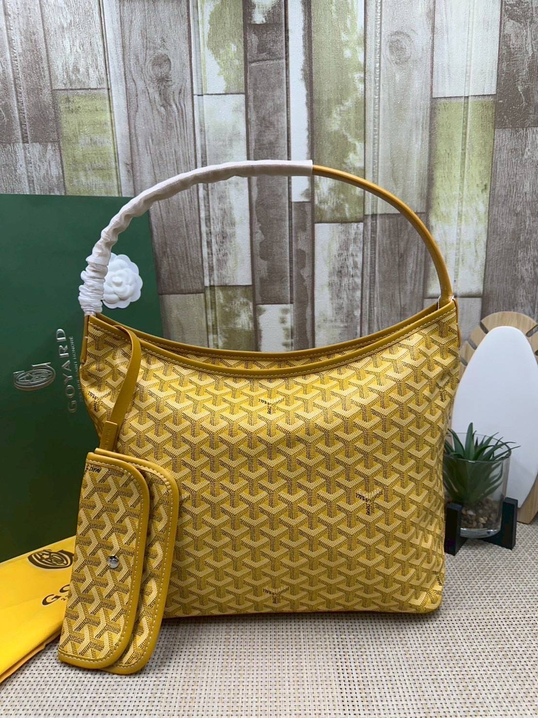 พร้อมส่ง 8 สี ORI หนังแท้ | Goyard Bohème Hobo Bag กระเป๋าสะพายทรงโฮโบ สะท้อนถึงความเบา ความยืดหยุ่น เปิดปิดแบบซิป สะดวกสบายขึ้น