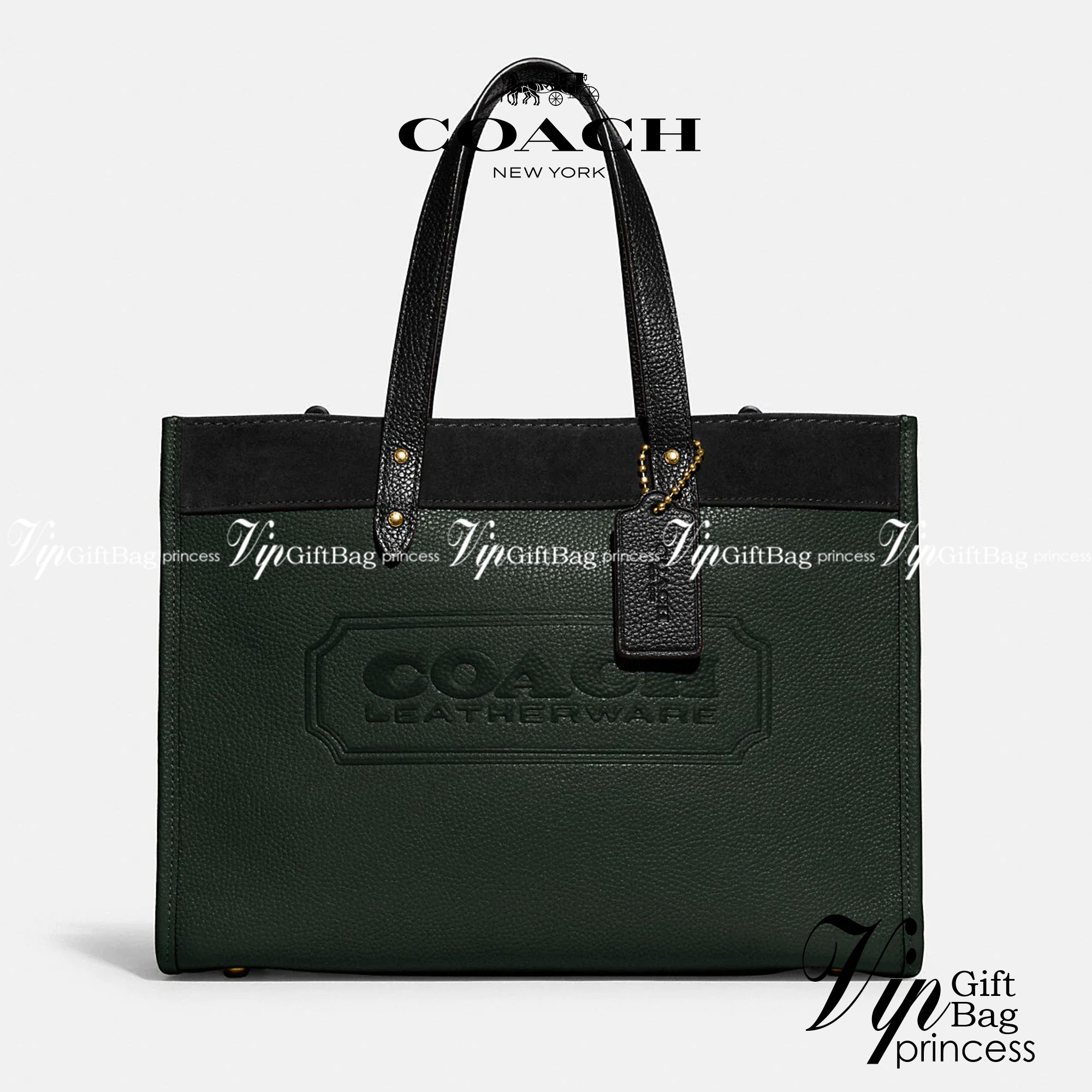 COACH Field Tote 30 In Colorblock With Coach Badge พร้อมส่งที่ไทย เขียวเหนี่ยวทรัพย์มาแล้วค่าา งานสวยหรูดูแพงมากกก สีสวยมาก จะถือหรือสะพายข้างก็ได้ หลากหลายสไตล์ค่ะ