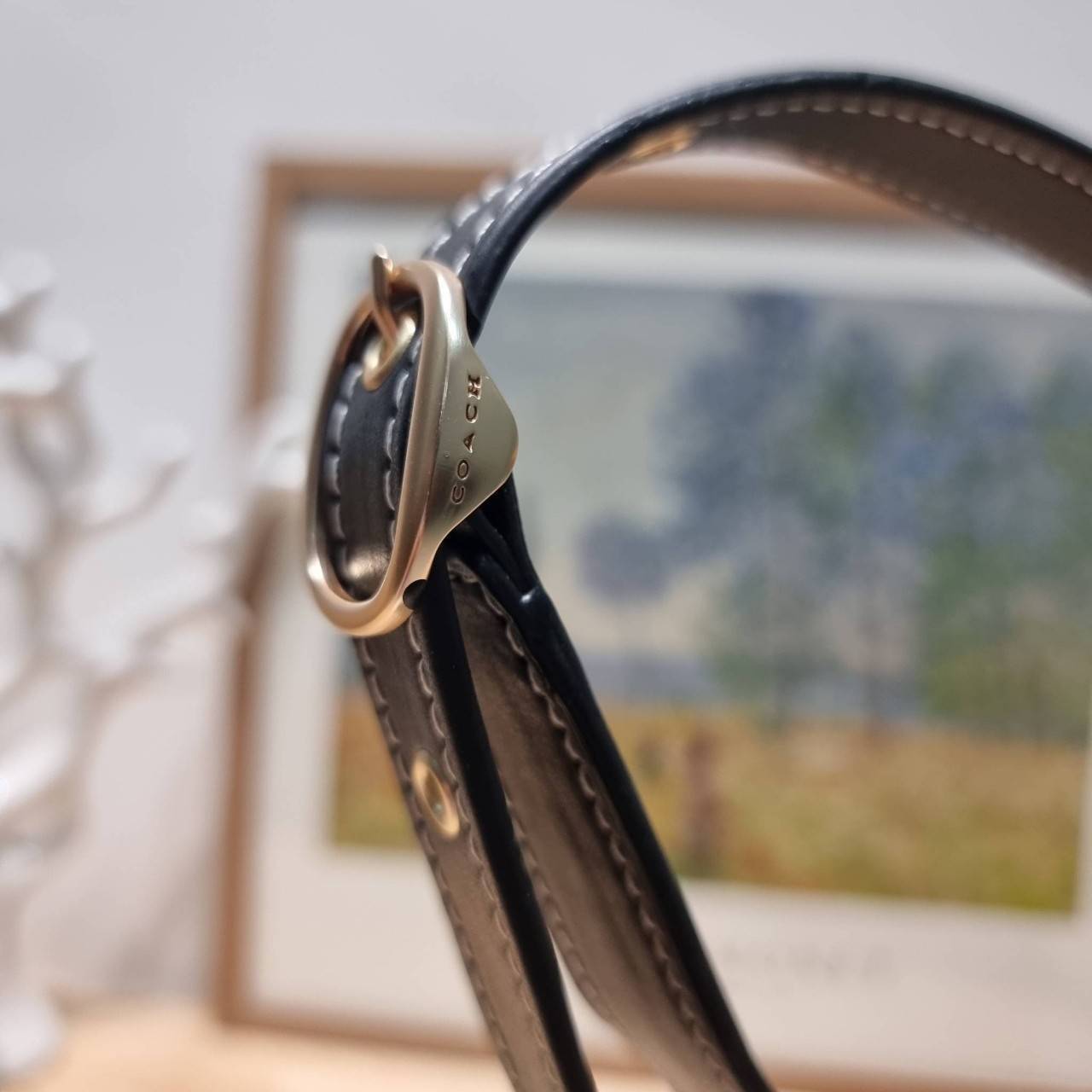 COACH ELIZA SHOULDER BAG IN SIGNATURE CANVAS CR532 / CR533 กระเป๋าสะพายไหล่ทรงโฮโบสุดหรู ดีไซน์โลโก้แบบใหม่สวยเด่น เกรดท็อปออริ เกรดดีสุด สลับแท้ 1:1 ใช้ต่างประเทศได้