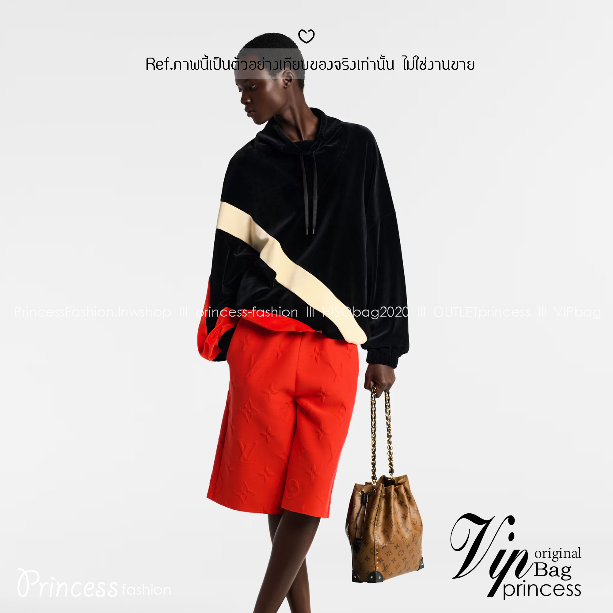 LV Noe Trunk PM bag Monogram Reverse Canvas / LV Bucket Bag กระเป๋าทรงบัคเก็ตรุ่นใหม่ล่าสุดจากรันเวย์ 2025 ใหม่พร้อมเสิร์ฟก่อนใคร แคนวาสแท้พิมพ์ลายโมโนแกรมสวยมาก