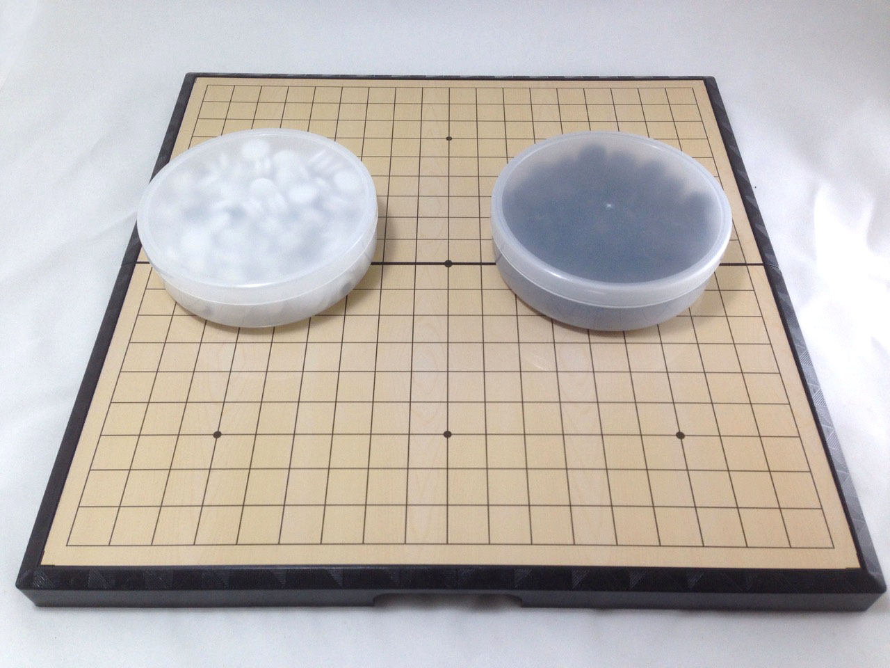 หมากล้อมแม่เหล็กกระดานพร้อมตัวเล่น 3 ขนาด 9x9เส้น 13x13 เส้น 19x19เส้น