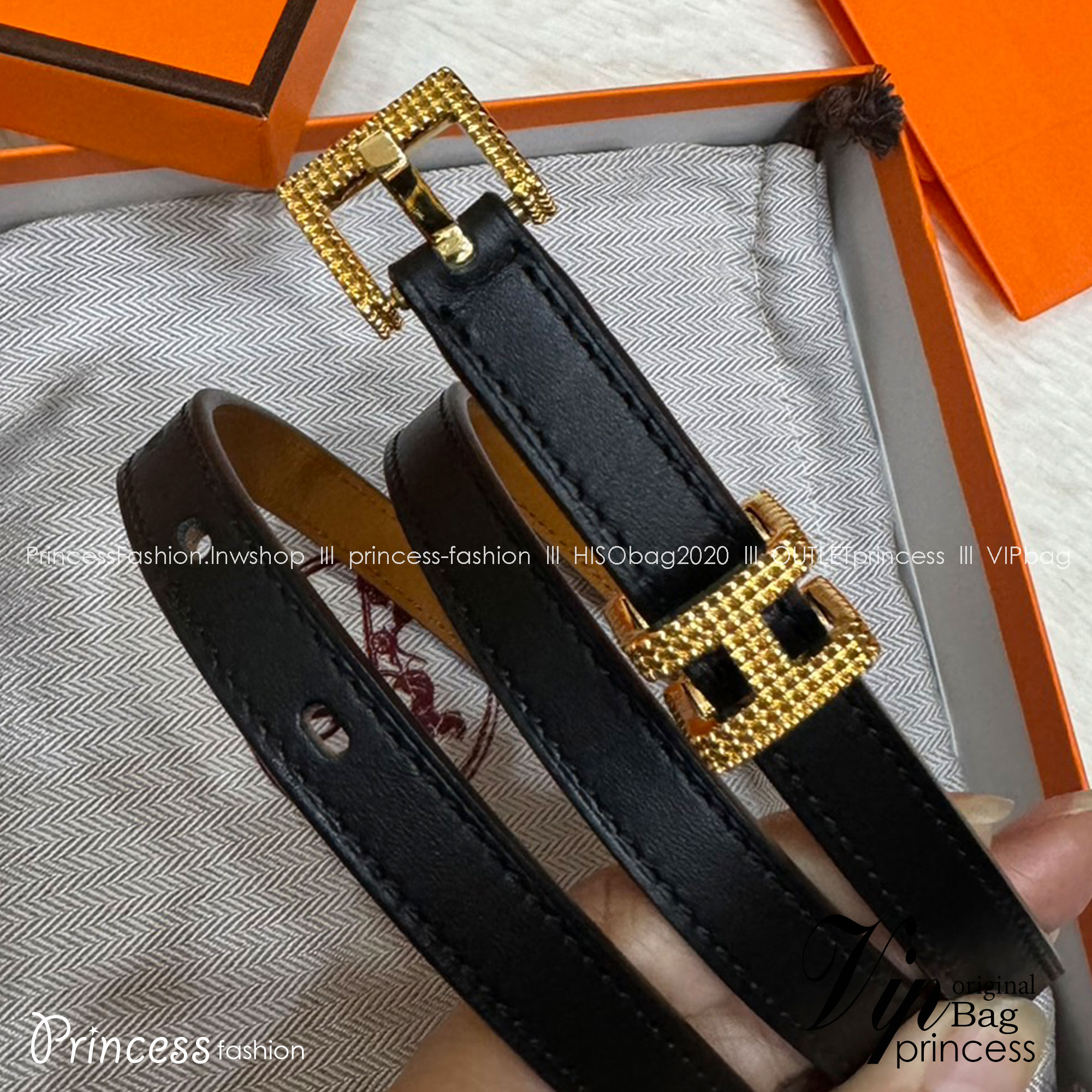 HERMES Pop H Guillochee 15 belt / HERMES Leather belt in Hunter & jewel 1.5cm เข็มขัดแบรนด์หรูหนังแท้ เกรดงานดีสุด เกรดออริ ท็อป สลับแท้ 1:1 ใช้งานต่างประเทศได้