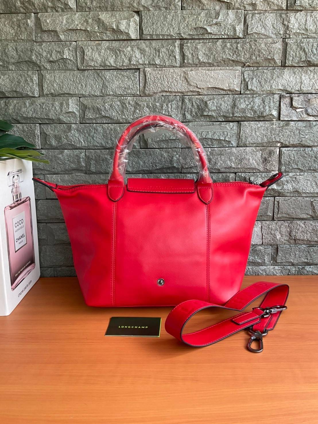 ของแท้ LONGCHAMP LE PLIAGE CUIR TOP HANDLE BAG S รุ่น 1512 กระเป๋าถือขนาดกำลังดี วัสดุหนังแกะ Metis