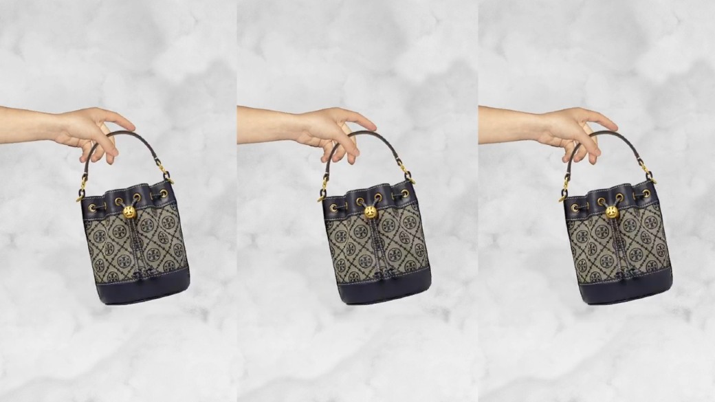 TORY BURCH T MONOGRAM JACQUARD MINI BUCKET BAG ที่สุดของรุ่นที่ตามหา!! ไอเท็มที่สาวๆเฝ้ารอ กระเป๋าบัคเก็ตทรงสวย ไซส์มินิ ที่ดาราเซเลปใช้กันมากมาย มาแล้วในราคาที่จับต้องได้