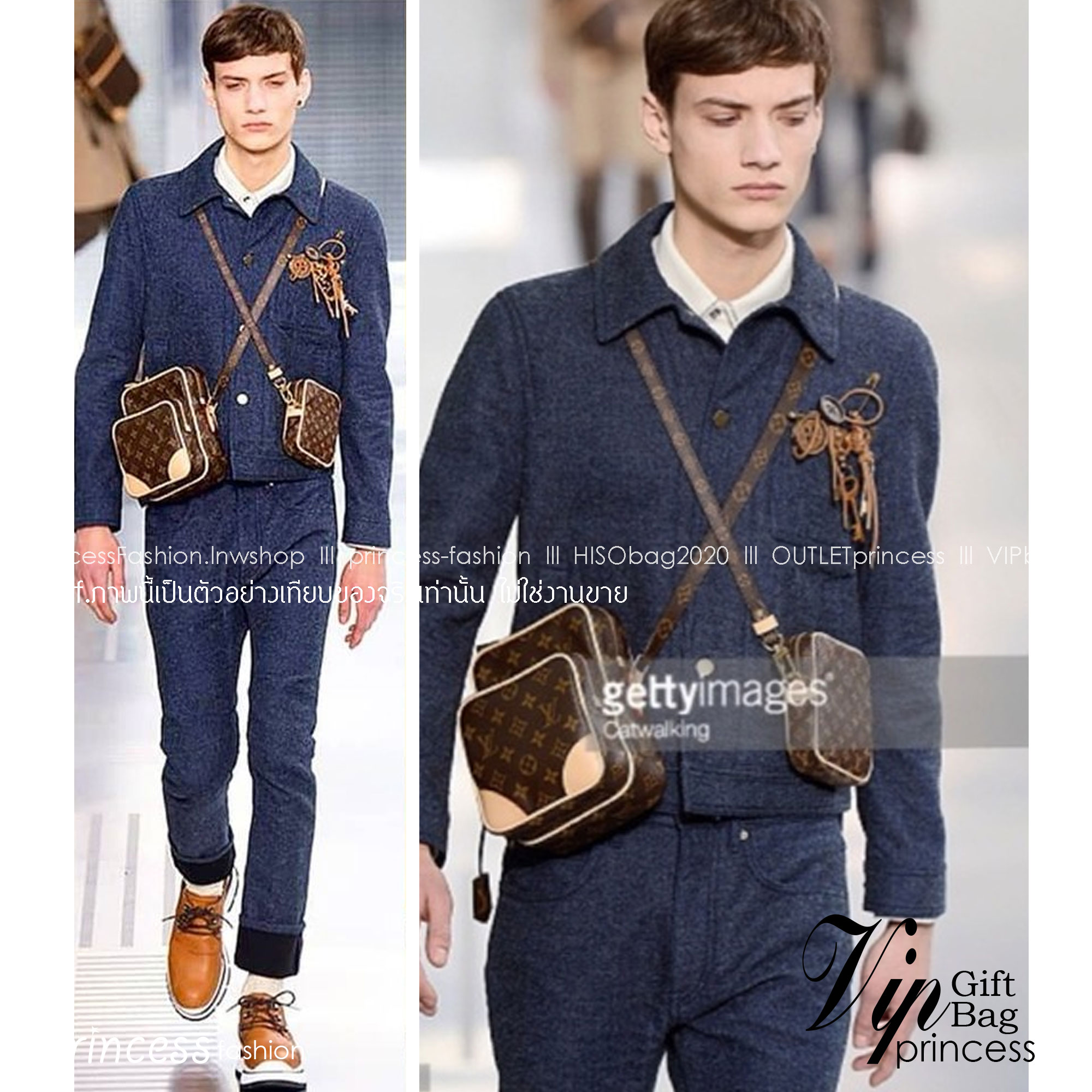 LV Amazon Monogram Crossbody Shoulder bag / LV Pochette Vintage Small Bag 6" กระเป๋าสะพายทรงแมสเซ็นเจอร์สุดคลาสสิควินเทจ ใช้ได้ทั้งชายหญิง ด้วยดีเทลความเป็นเอกลักษณ์ เรียบหรูด้วยความโดดเด่นจากลวดลายโมโนแกรม ขนาดกำลังดี พร้อมส่ง