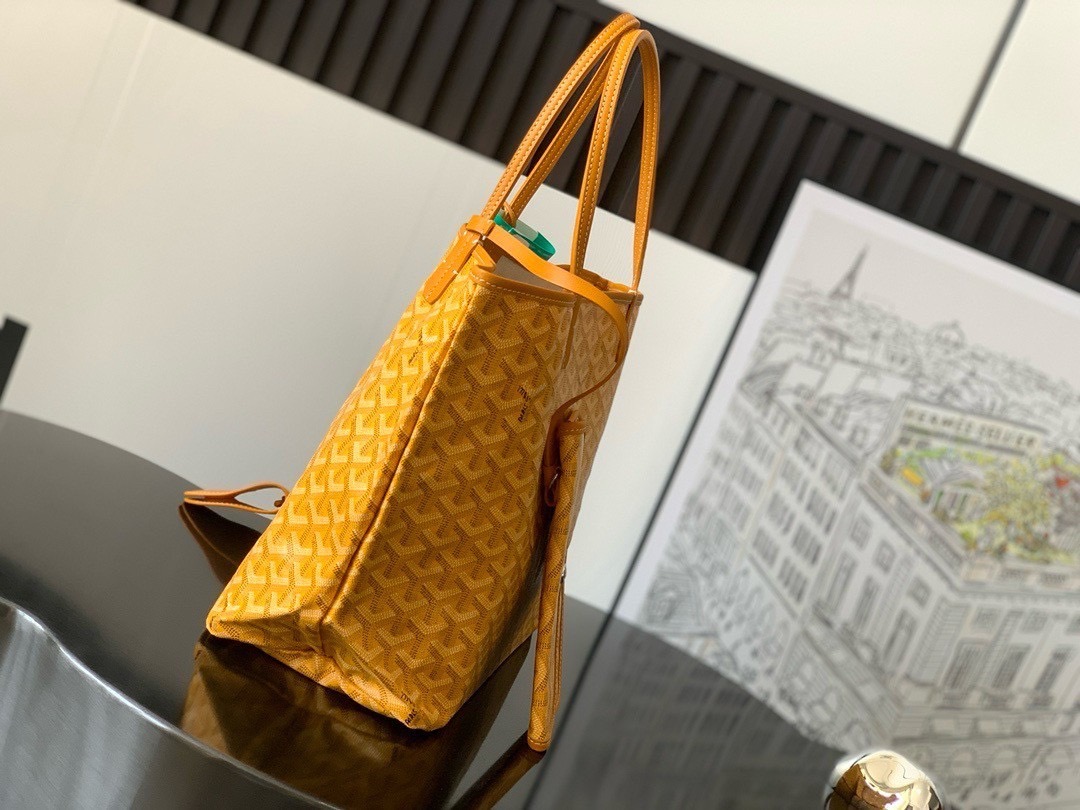 GOYARD PM TOTE BAG กระเป๋าทรงโท้ทใบใหญ่ หนังแท้สวยเป๊ะ เกรดท็อปออริ สลับแท้ 1:1 เกรดดีสุด ใช้ต่างประเทศได้ ผ่านทุก ตม.