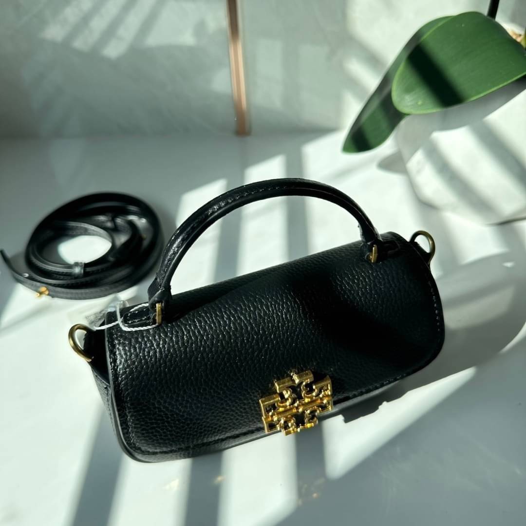 Tory Burch Britten Mini Top Handle Crossbody Bag กระเป๋าสะพายใบเล็กดีไซน์เรียบหรู เกรดออริ สลับแท้ 1:1 ใช้งานต่างประเทศได้