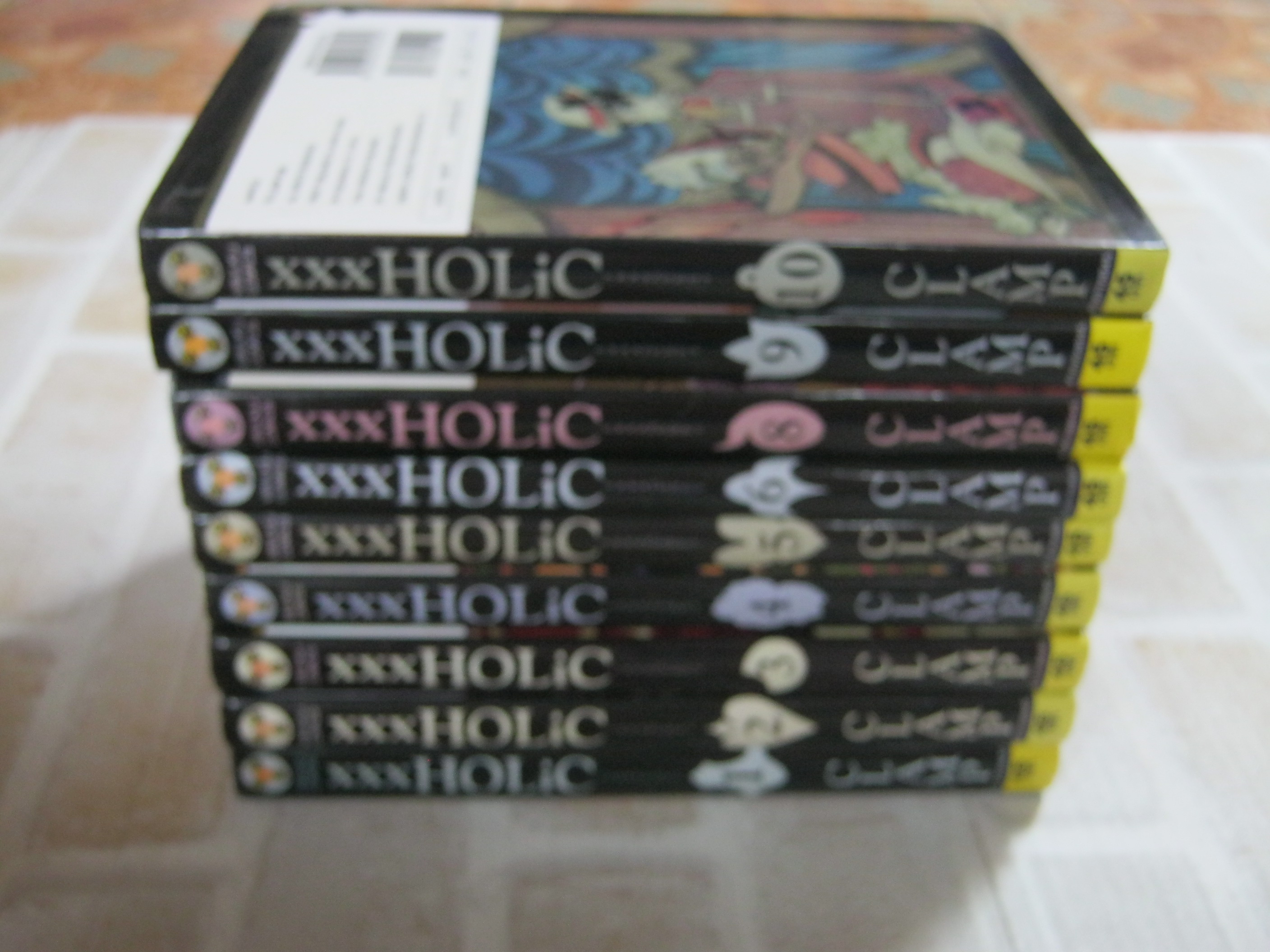 XXX HOLiC ชุด เล่ม 1-10 ( ขาดเล่ม 7 ) CLAMP เขียน ( สภาพสะสม )