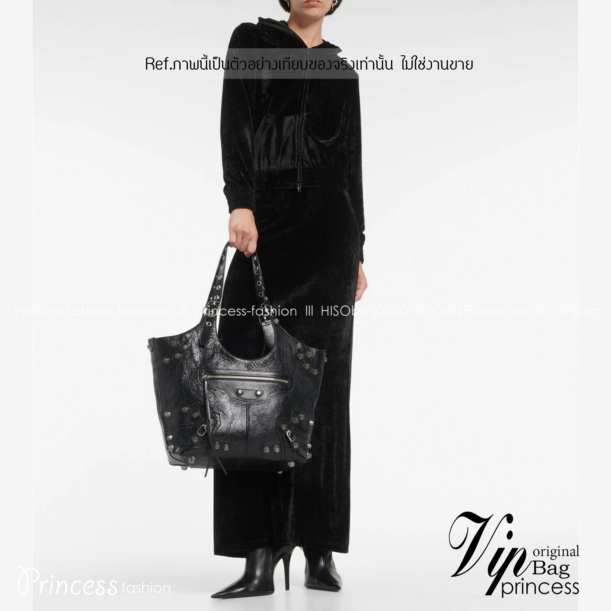 Balenciaga Le Cagole Medium Carry All tote bag กระเป๋าสะพายทรงโท้ท ใบใหญ่ สวยเท่ เกรดออริ 1:1 สลับแท้ ใช้งานต่างประเทศได้