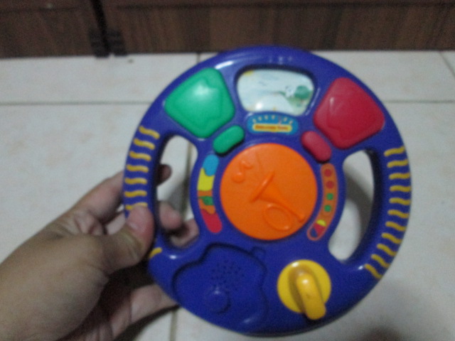 Shelcore Little Drive Steering Wheel Traffic Toy ของเล่นมือสองสภาพดี