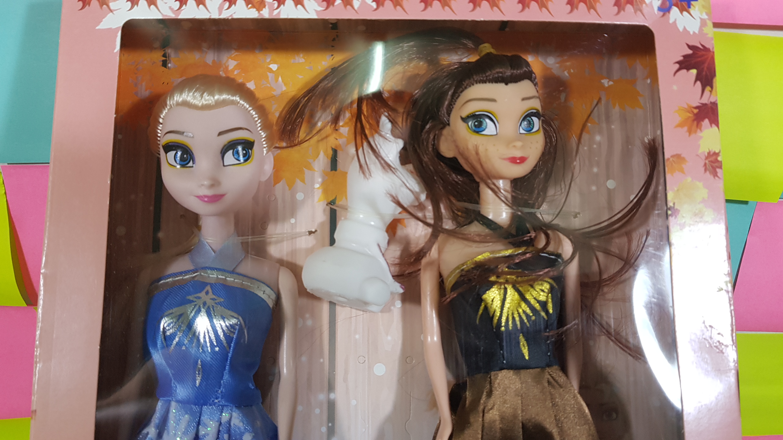 ตุ๊กตาเจ้าหญิงหิมะชุดคู่ (No.YXB02)