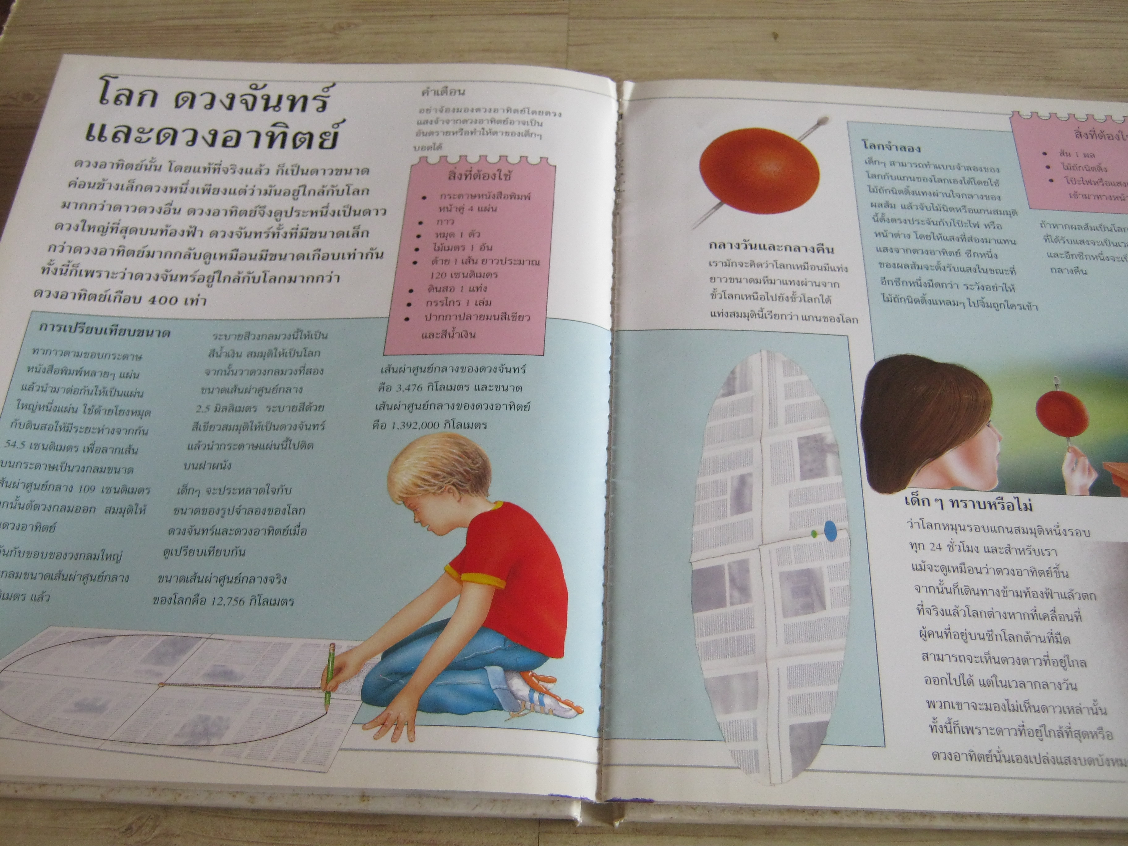 โครงงานวิทยาศาสตร์ ท้องฟ้าและอากาศ อลัน วอร์ด เขียน