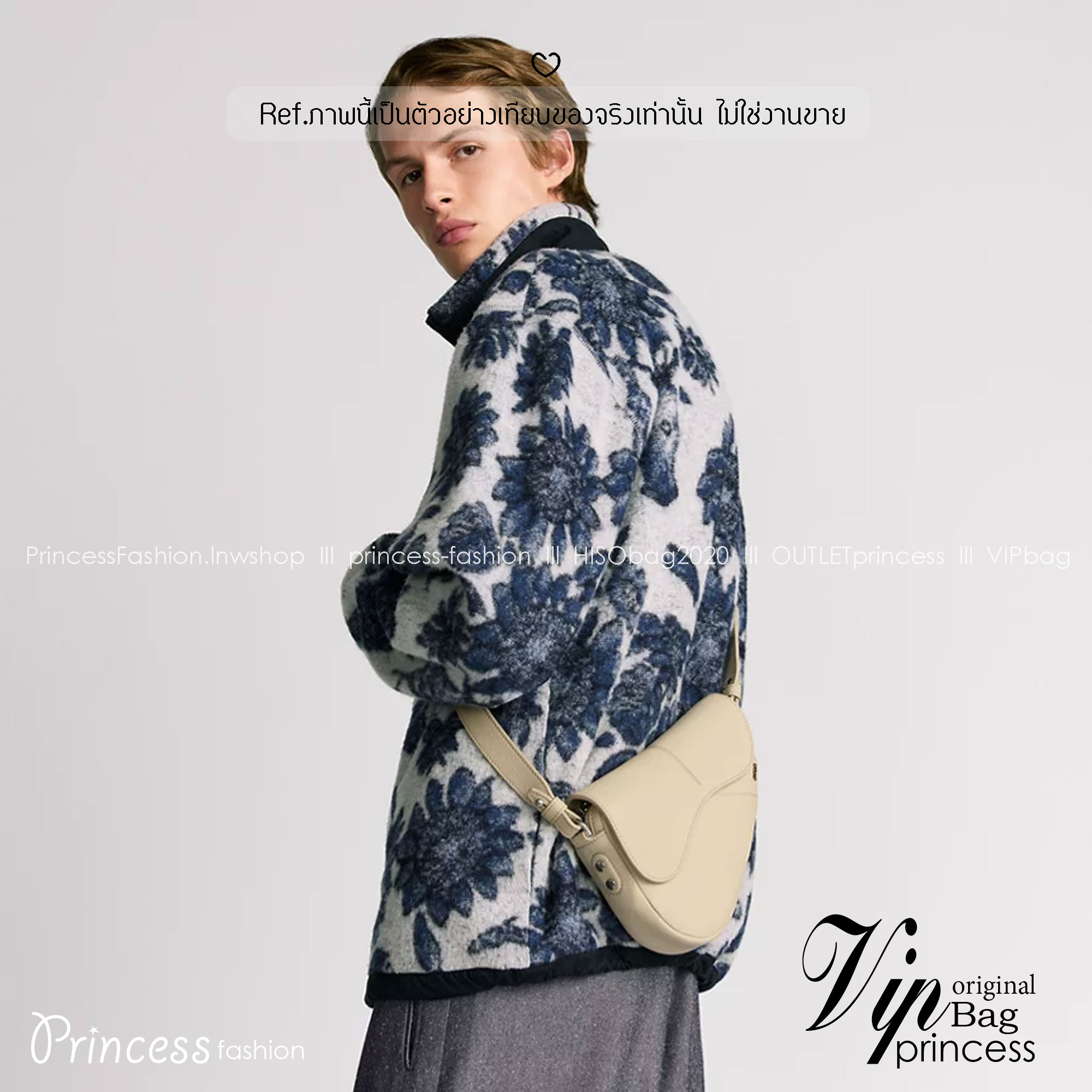 ORI หนังแท้ | DIOR Mini Saddle Bag Icons Leather black กระเป๋าสะพาย คาดอก เปิดตัวครั้งแรกในงานแฟชั่นโชว์ Summer 2025 ดีไซน์สุดไอคอนิกมาตีความใหม่ด้วยรูปทรงที่ทันสมัย หนังแท้ Icons