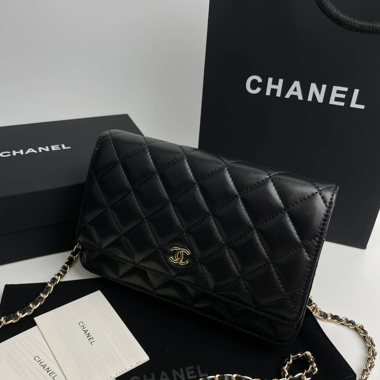 Chanel Wallet On Chain รุ่น Micro chip เกรดท็อปออริจินอล 1:1 สลับแท้ เกรดขายดีสุด งานสวยเป๊ะปัง ทรงสวยตรงปก ไม่ผิดหวัง ใช้งานต่างประเทศได้ ภาพถ่ายจากงานขายจริง