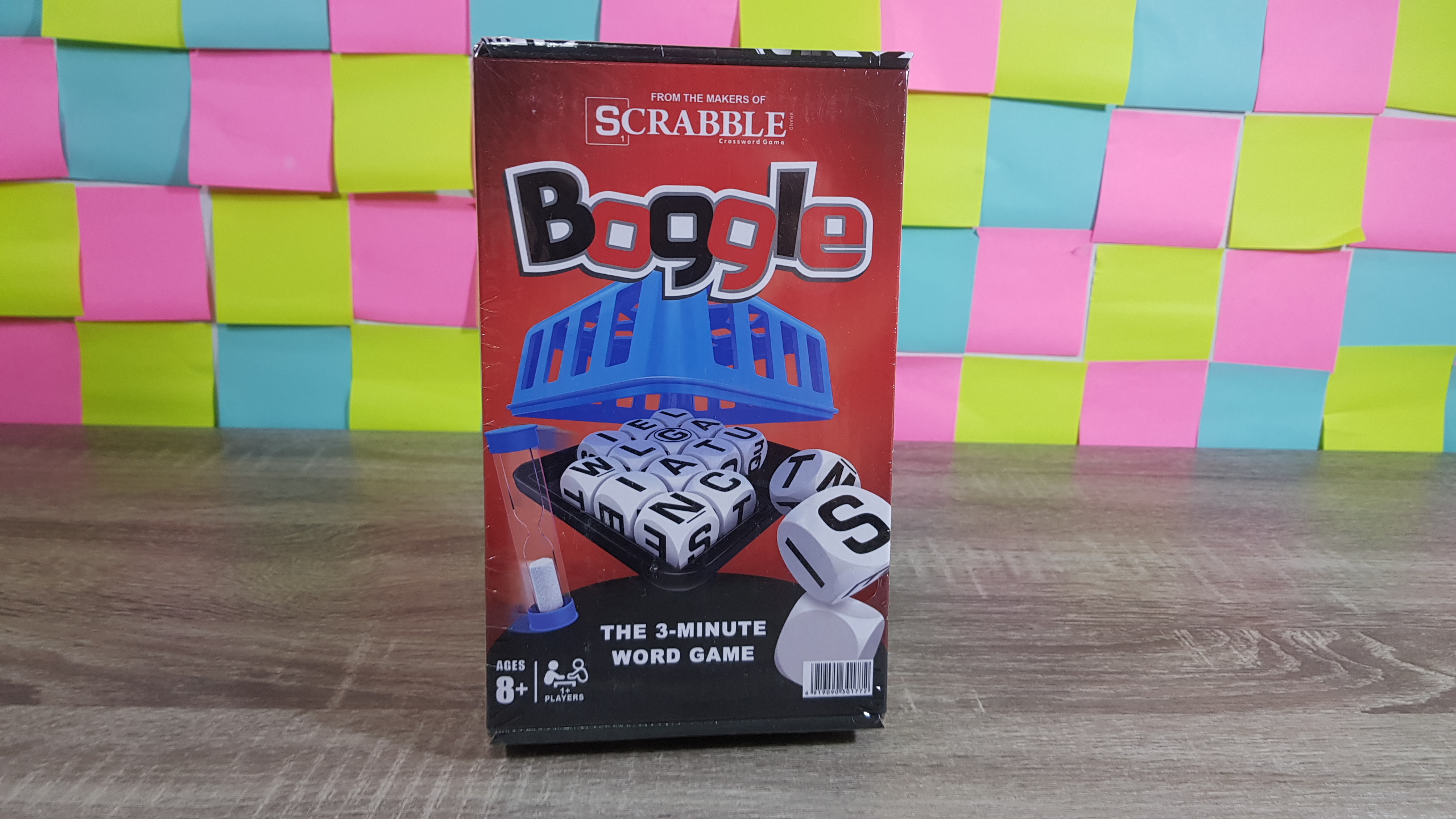 Scrabble Boggle เกมลูกเต๋าต่อคำศัพท์ ของเล่นฝึกภาษา wordgame