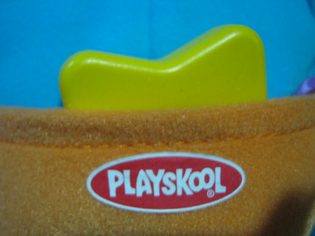 Playskool Blue Elephant Plush Activity stuffed Baby Toy Teether mirror busy ball ของเล่นเสริมพัฒนาการสำหรับเด็กมือสอง