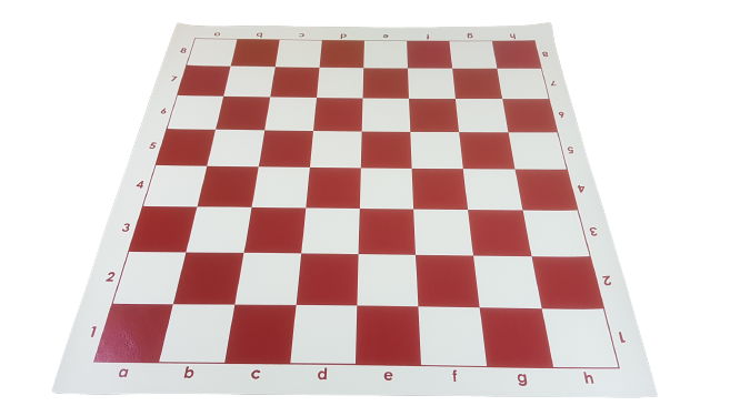 กระดานหมากรุกผ้าPVCม้วนพกพาขนาดช่อง 5.7x5.7 cm.