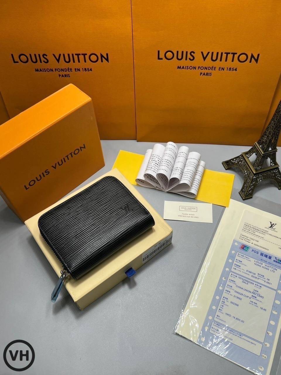 ORI หนังแท้ | LV Zippy Coin Purse / LV Short Wallet กระเป๋าสตางค์ใบสั้นกระเป๋าสตางค์ซิปรอบ 🤍 เกรดออริจินอล