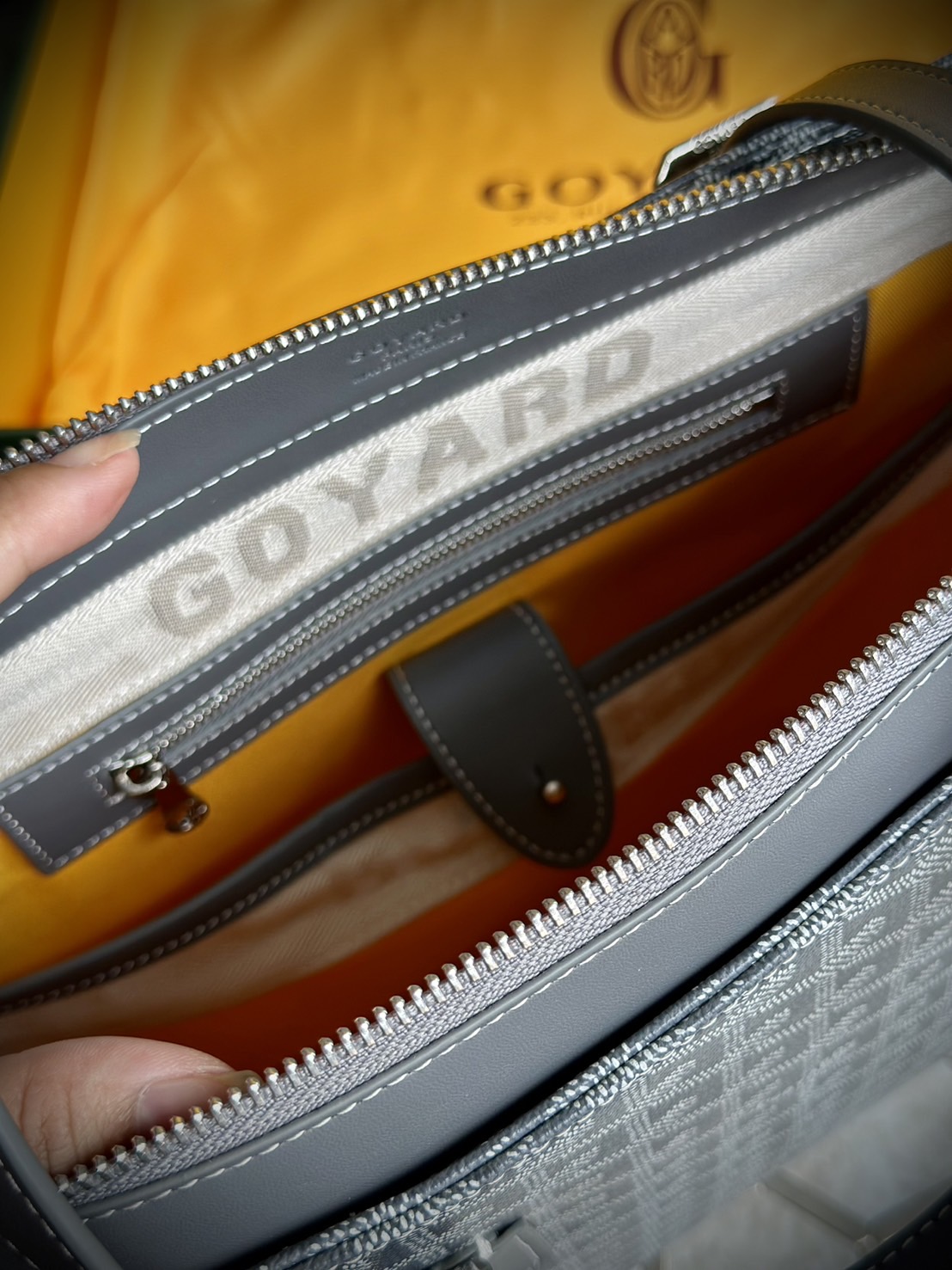 GOYARD Goyardine Sac Marie Galante MM / GOYARD Tote Bag กระเป๋าทรงโท้ทจุของได้เยอะ งานสวยเนี๊ยบ เกรดออริ สลับแท้ 1:1 ใช้ต่างประเทศได้