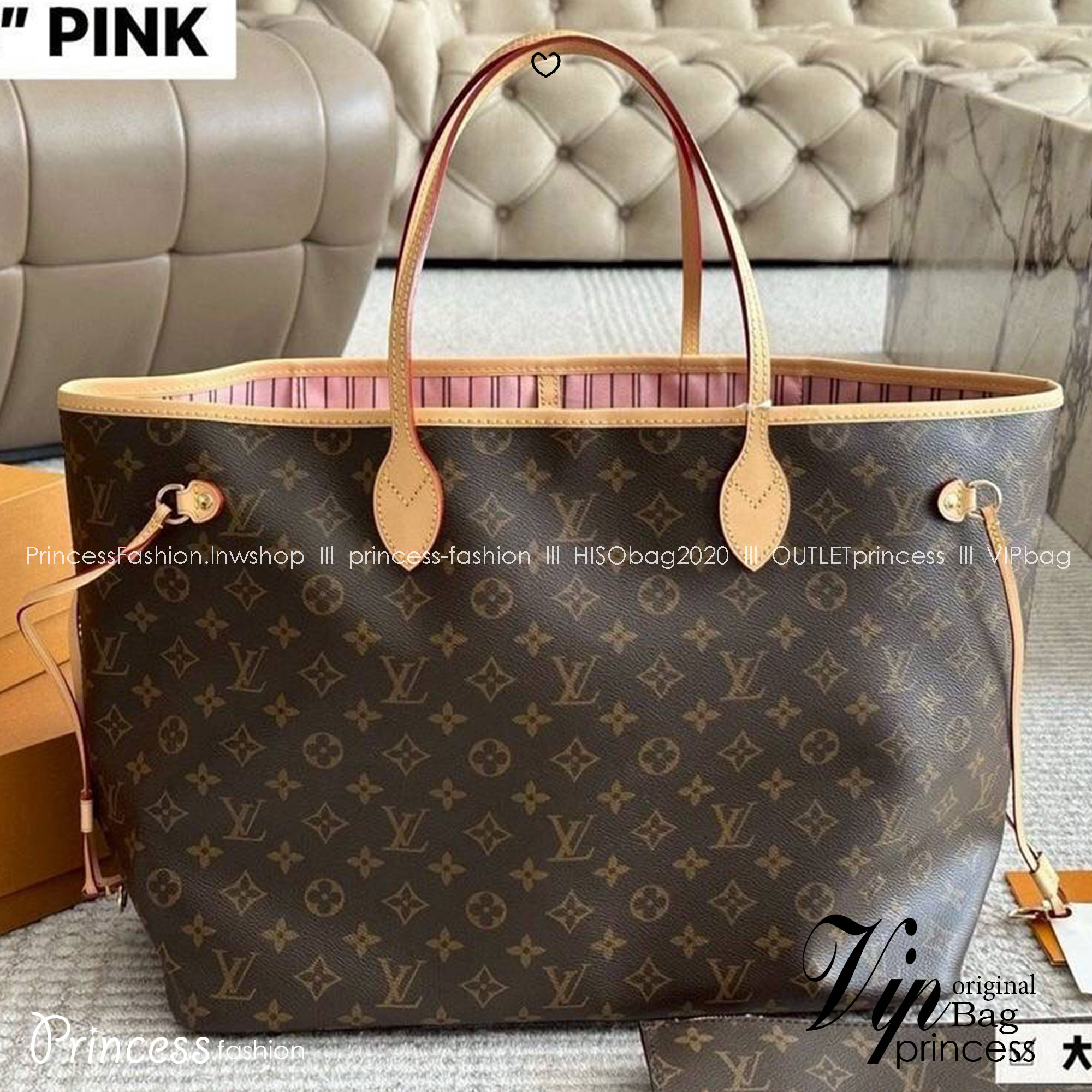 พร้อมส่ง 4 สี | LV Neverfull GM bag กระเป๋าสะพายทรโท้ทใบใหญ่ จุได้แบบไม่จำกัด ไซส์หายากไซส์ตามหา ใหญ่จริงแบบจุใจ มาพร้อมใบลูก สะพายไปเที่ยวต่างจังหวัดคือดีงามมากจ้า