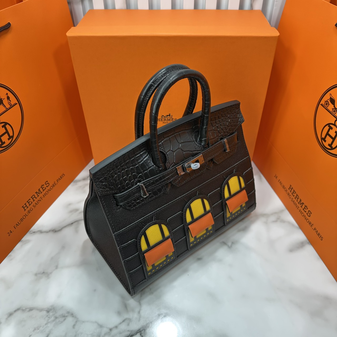 ORI หนังแท้ | Hermes Birkin Bag Faubourg 25cm รุ่นลิมิเต็ด กระเป๋าสะพายที่สุดแห่งหรูหราลัคชู นิยามของความสง่างามเหนือกาลเวลา แบรนด์เนมในฝัน งดงามดั่งเจ้าหญิง