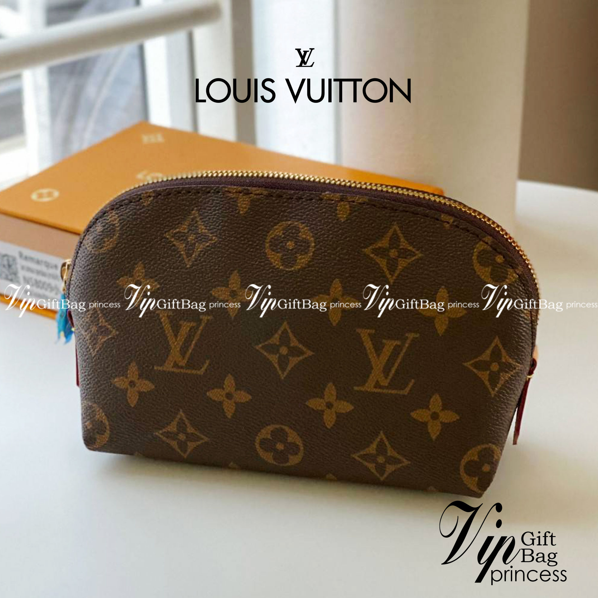 พรีเมี่ยมกิ๊ฟแท้ 100% 】พร้อมส่งที่ไทยที่นี่ที่เดียว LOUIS VUITTON cosmetic Gift Box Set
