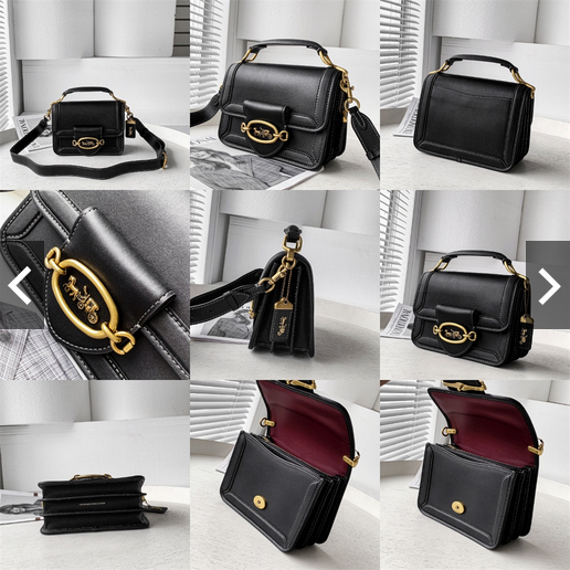 COACH C8452 C8450 C8449 C8451 Hero Shoulder Bag In Signature Canvas Women Crossbody Sling Handbag พร้อมส่งที่ไทย ดีไซน์ใหม่ล่าสุด ที่มาพร้อมความหรูยกระดับ กระเป๋าถือ/สะพายข้าง ออกแบบทรงสวย คลาสสิค ขนาดกำลังพอดี ไม่ว่าจะถือ หรือสะพายสายครอส ก็ดูดีแบบไม่ต้อ