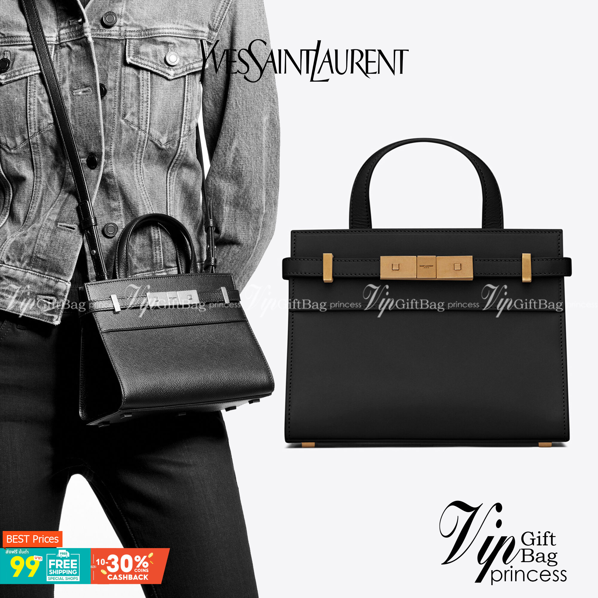 SAINT LAURENT MANHATTAN NANO SHOPPING BAG IN BOX ไม่เคยผิดหวังจริงๆ!! กับรุ่นที่สาวๆรู้กัน ดีไซน์เรียบหรู โดดเด่นด้วยโลโก้ด้านหน้า เพิ่มดีเทลความผู้ดี วัสดุหนังแท้ทนทาน สวยทุกมุม!! แนะนำห้ามพลาดเลยจ้า!!