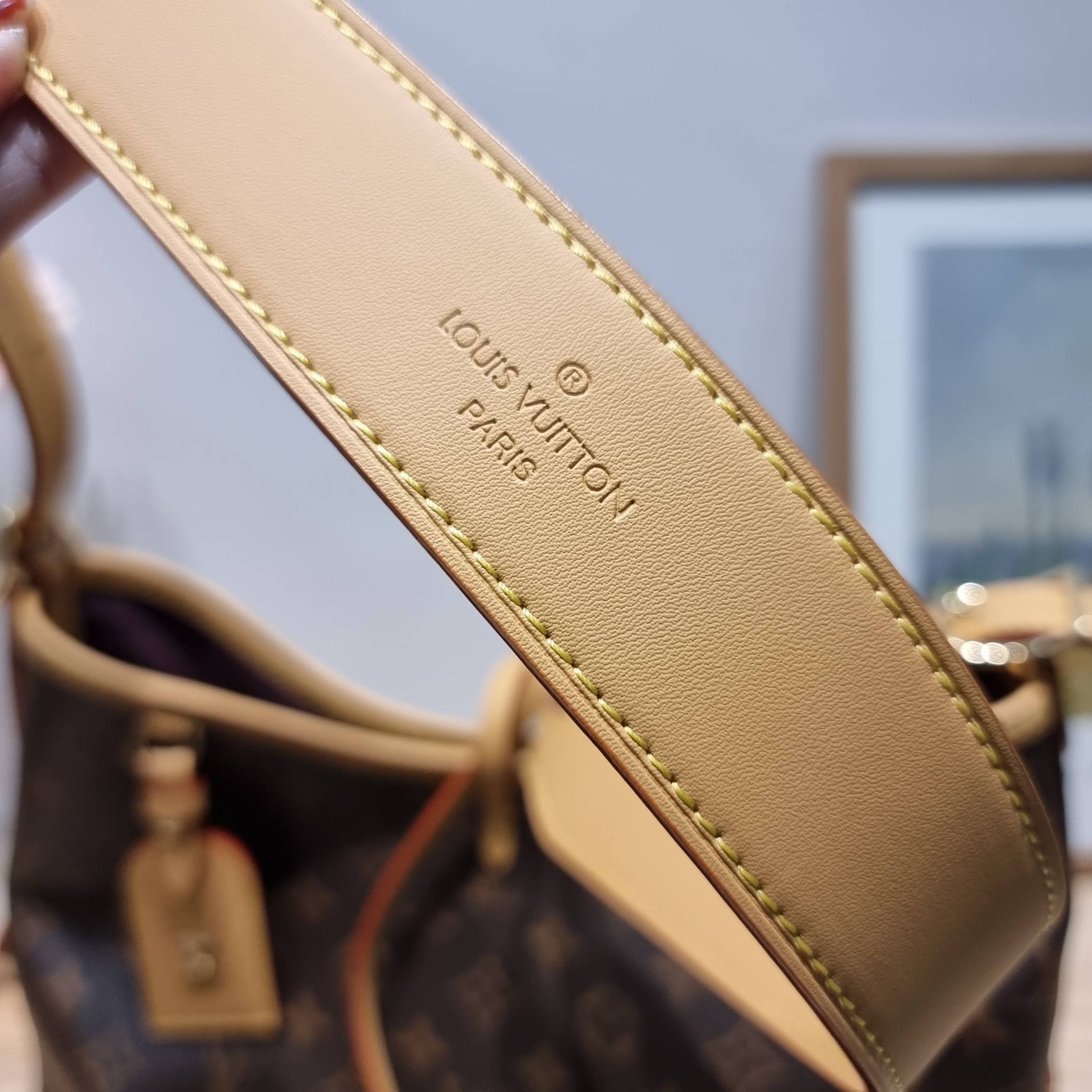 LV CARRYALL PM รุ่นลิมิเต็ดที่สาวๆตามหา กระเป๋าสะพายไหล่ทรงสวย ดีไซน์เรียบง่ายคลาสสิค หรู ดูผู้ดี รูปทรงใช้งานง่าย มาพร้อมใบลูก ไว้เก็บของจุกจิก วัสดุหนังแคนวาส ปากกระเป๋ามีสายหนังผูกกันของหล่นได้และยังมีกระดุมแม่เหล็กอีกด้วย สายสะพายถอดปรับได้ ภายในโล่งก